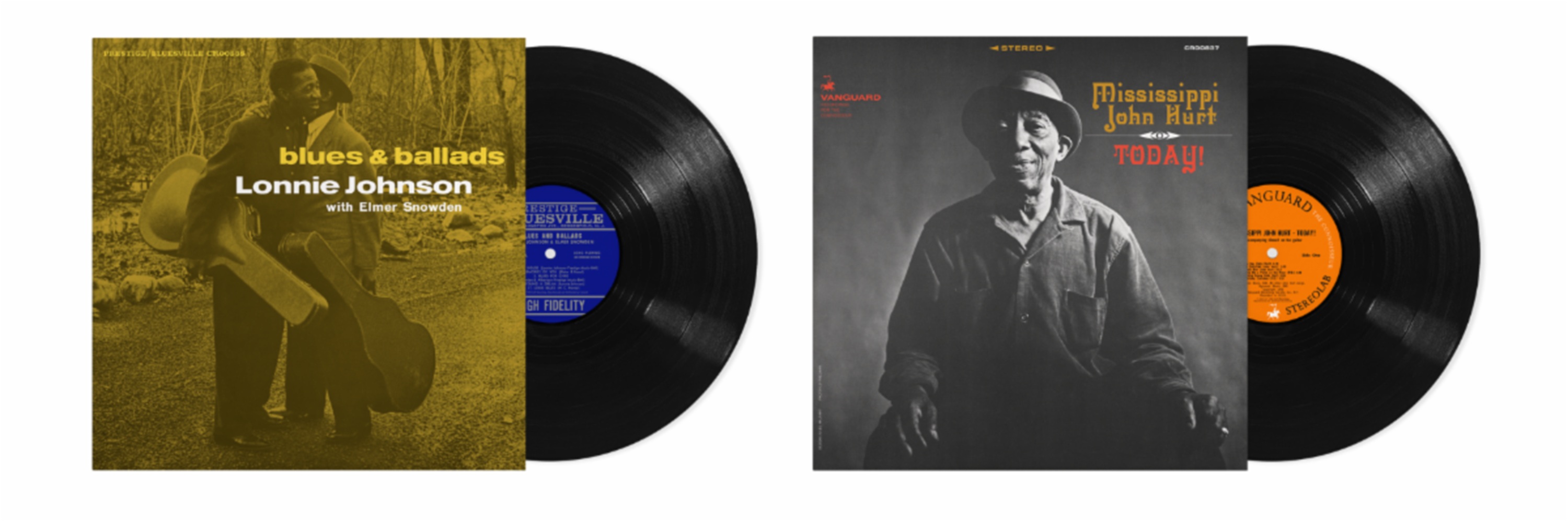 Bluesville Records kicks off the year with reissues for Lonnie Johnson and Mississippi John Hurt