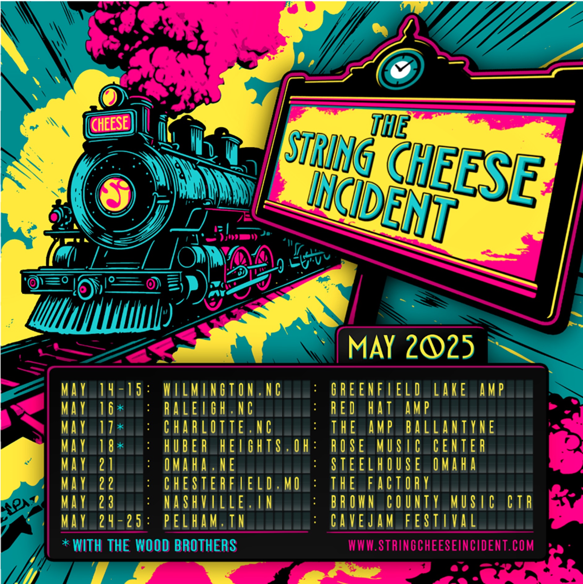 THE STRING CHEESE INCIDENT ANNOUNCES MAY 2025 TOUR