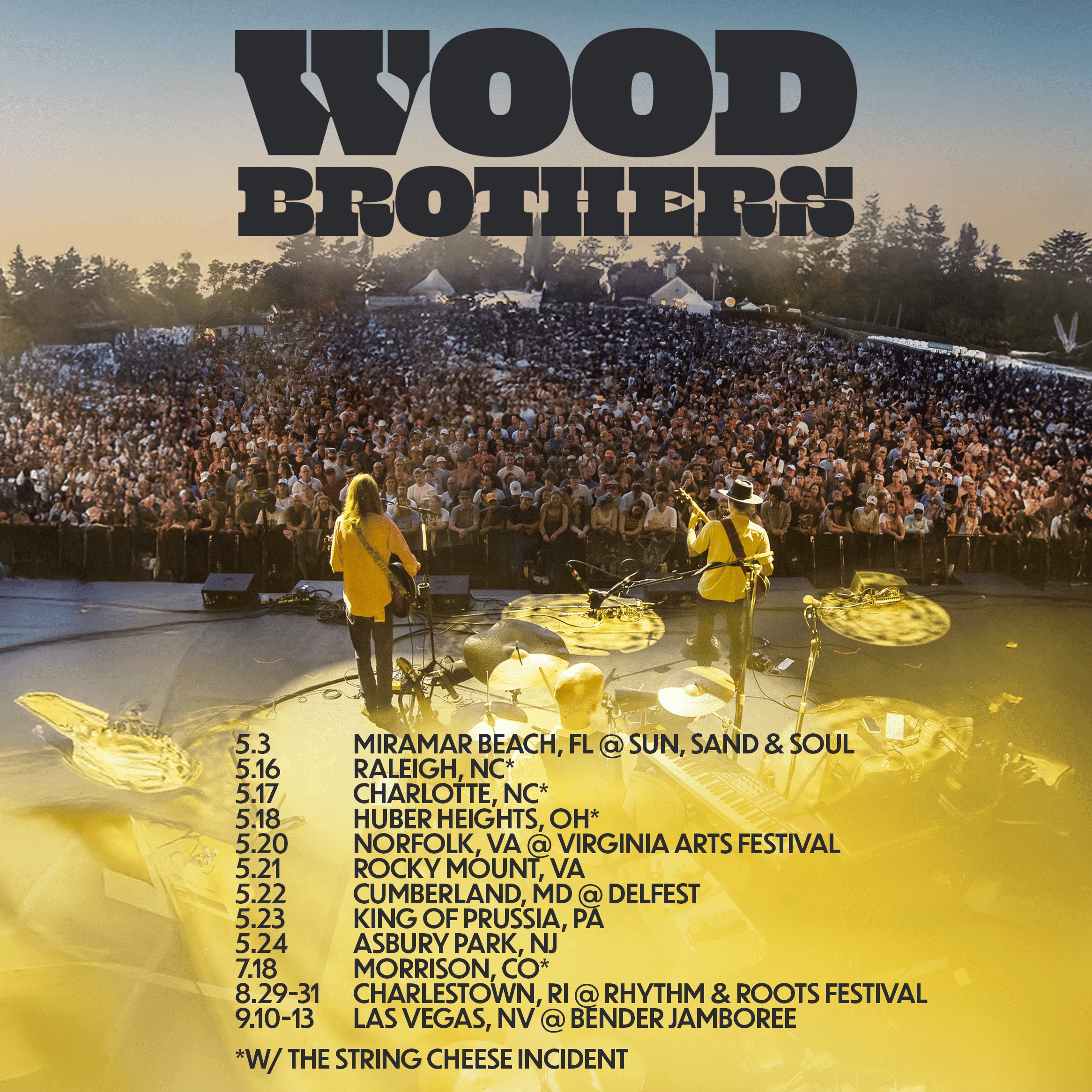 The Wood Brothers Add 12 Shows This Spring & Summer