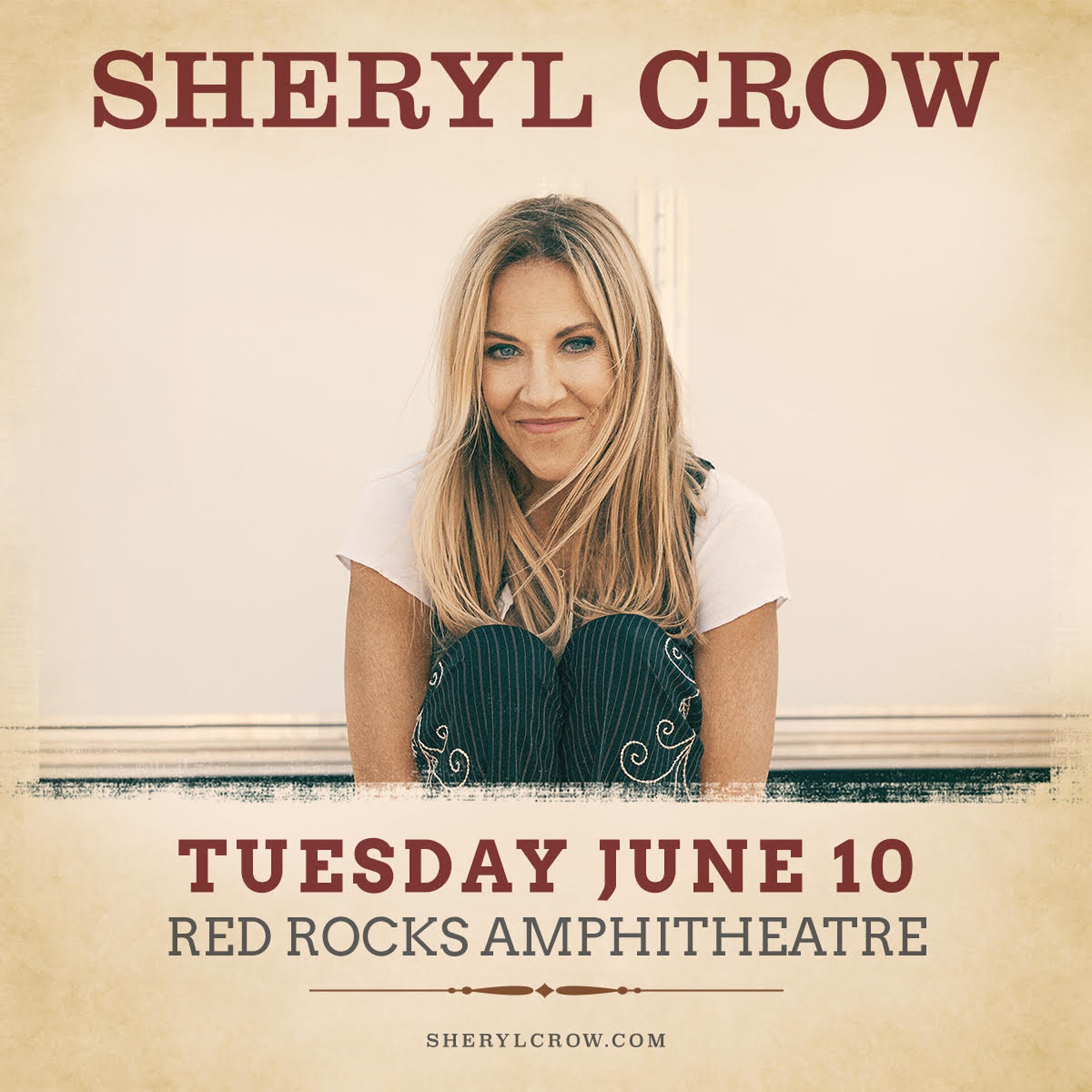 Sheryl Crow Set to Soar at Red Rocks Amphitheatre on June 10, 2025