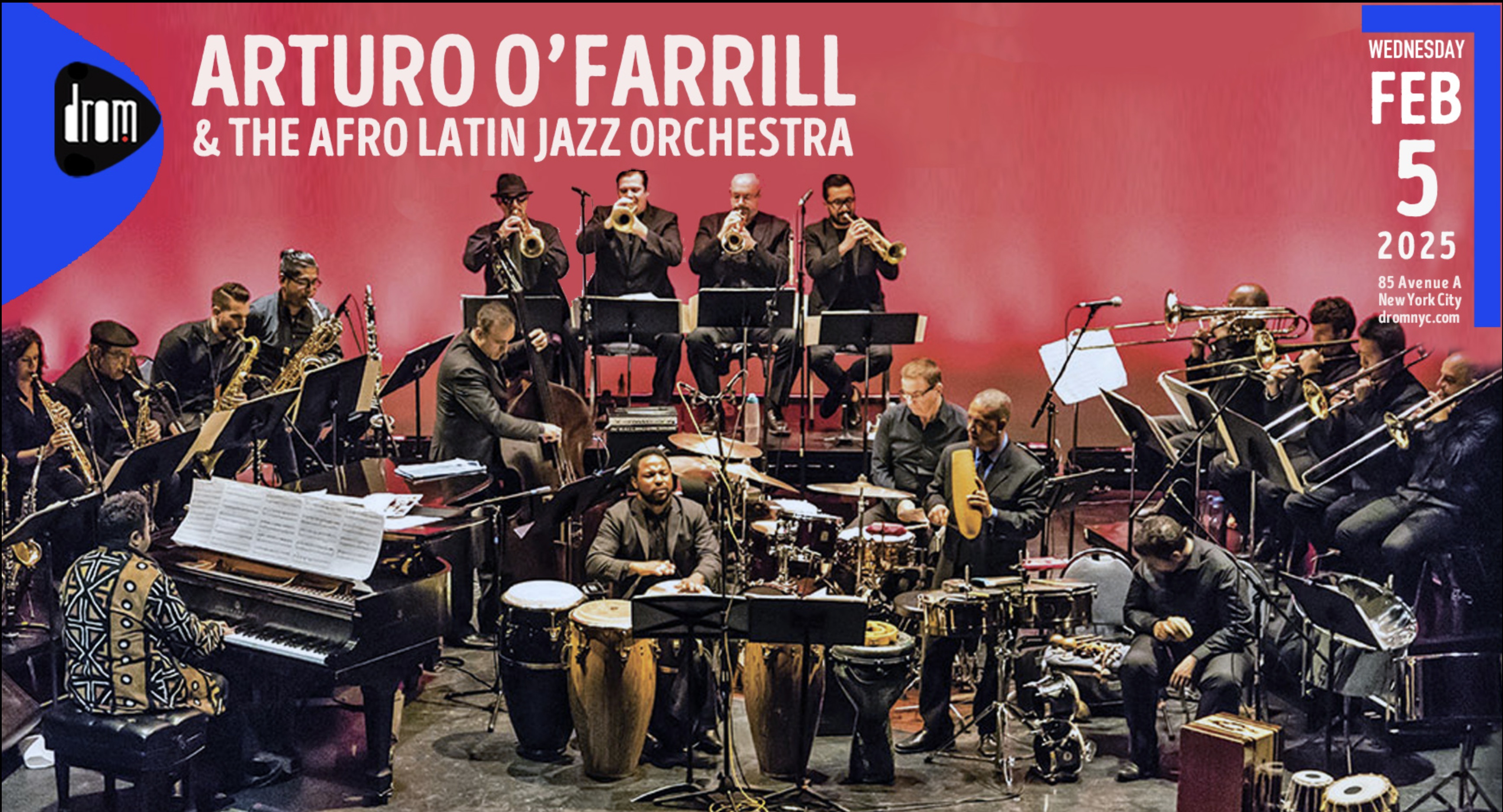 Innovative Jazz Meets Environmental Awareness: Arturo O’Farrill Unveils Mundoagua