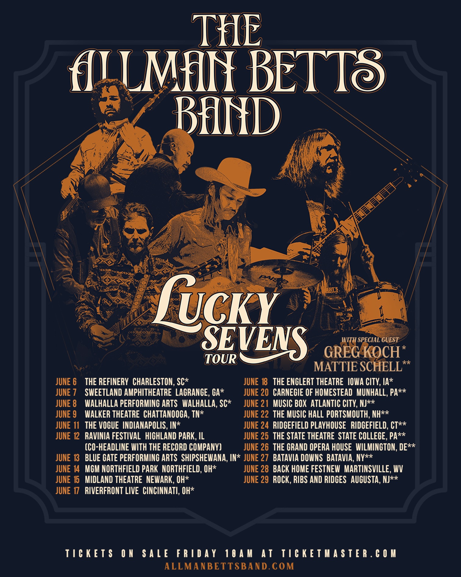 The Allman Betts Band celebrate 7 years; announce 'Lucky Sevens Tour'