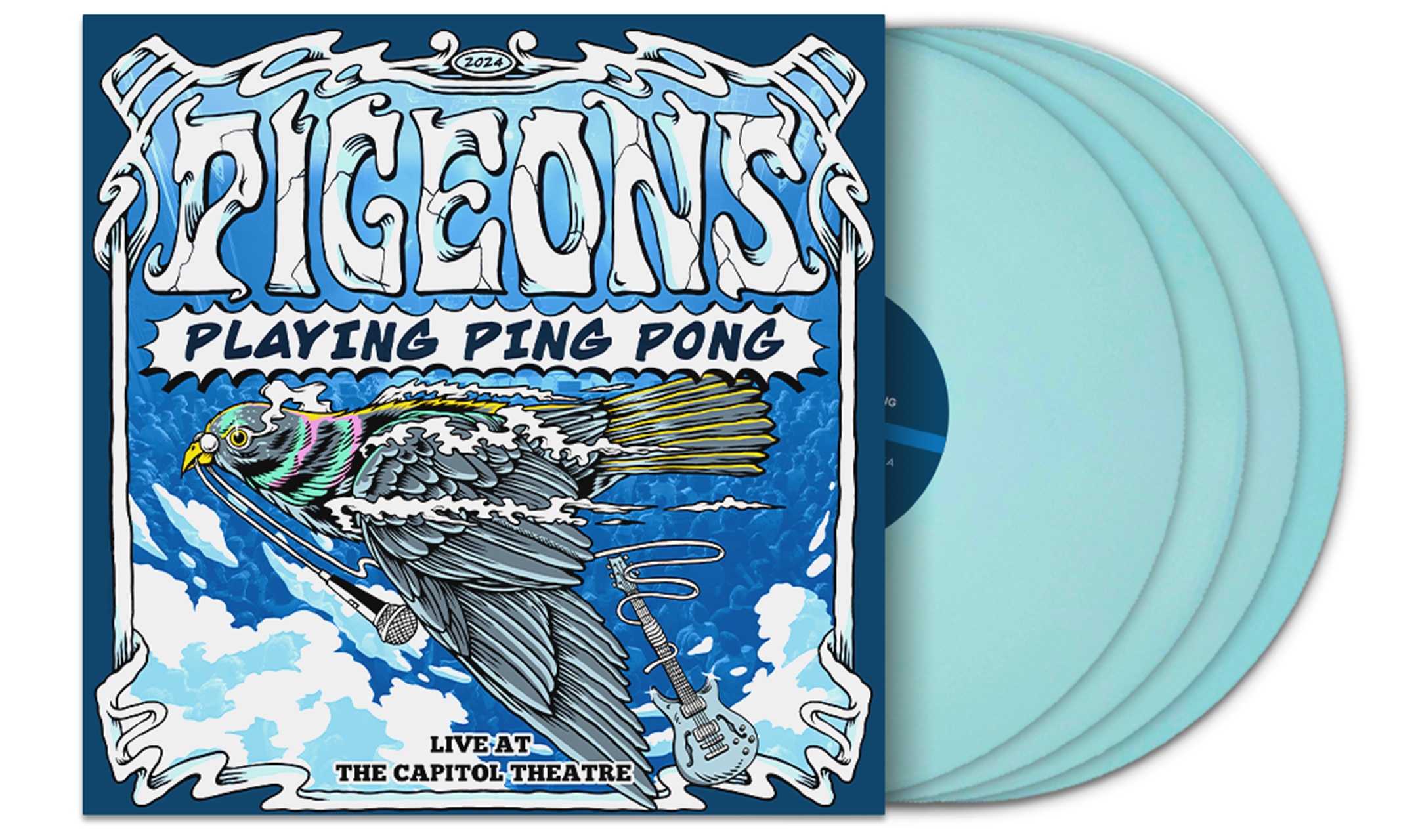 PIGEONS PLAYING PING PONG ANNOUNCES NEW LIVE ALBUM, “LIVE AT THE CAPITOL THEATRE”