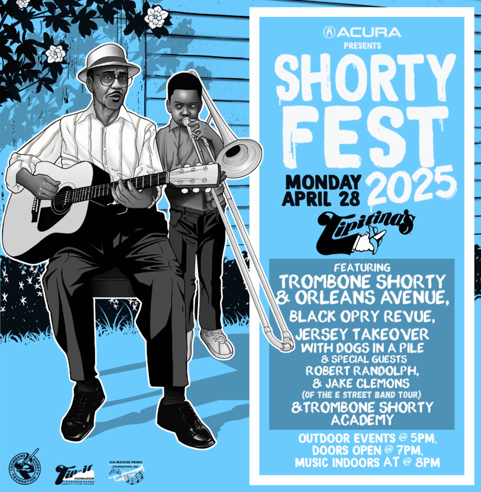 Shorty Fest Presented By Acura Returns to Tipitina’s on April 28