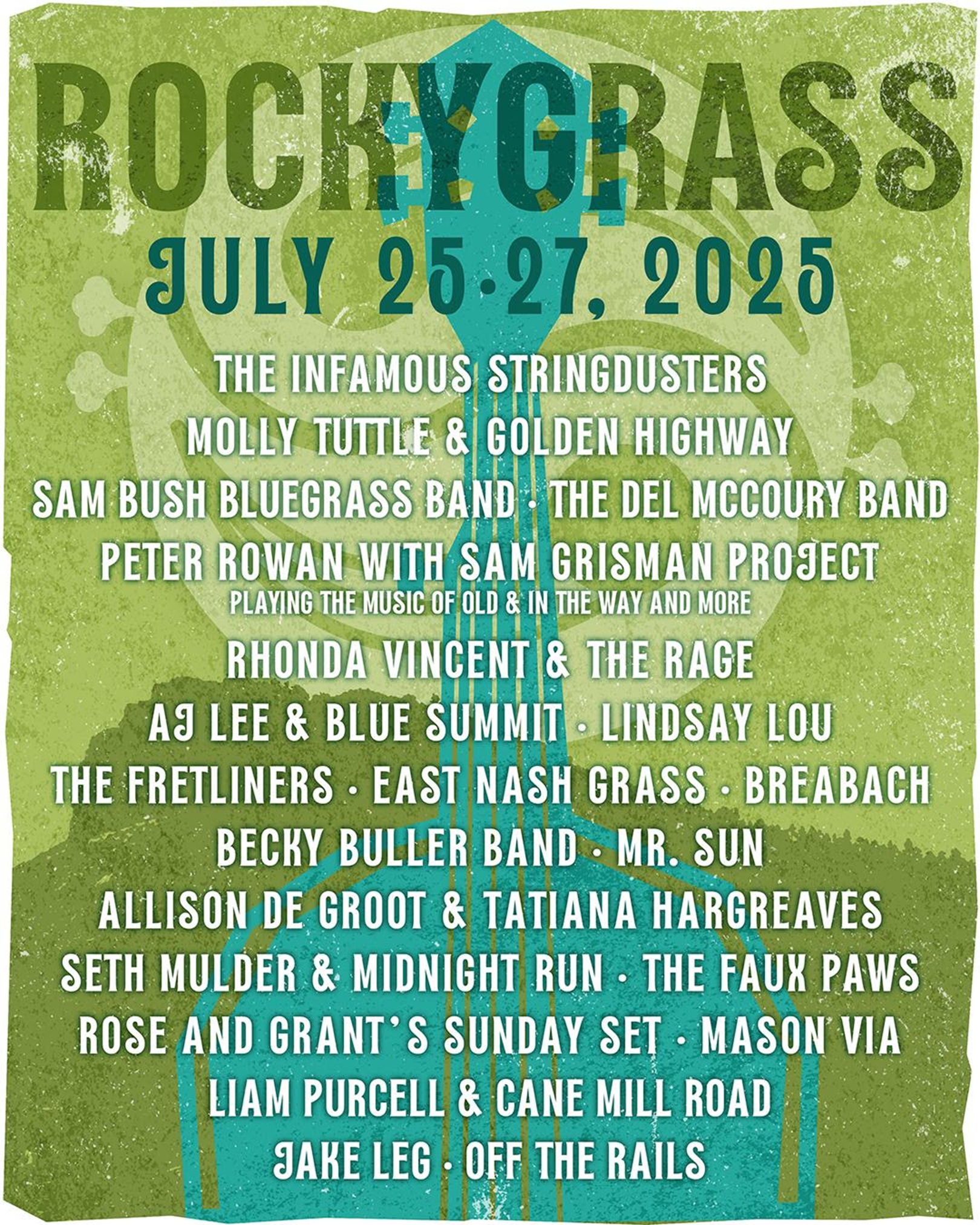 Molly Tuttle, Sam Bush, And The Infamous Stringdusters Top RockyGrass 2025 Lineup