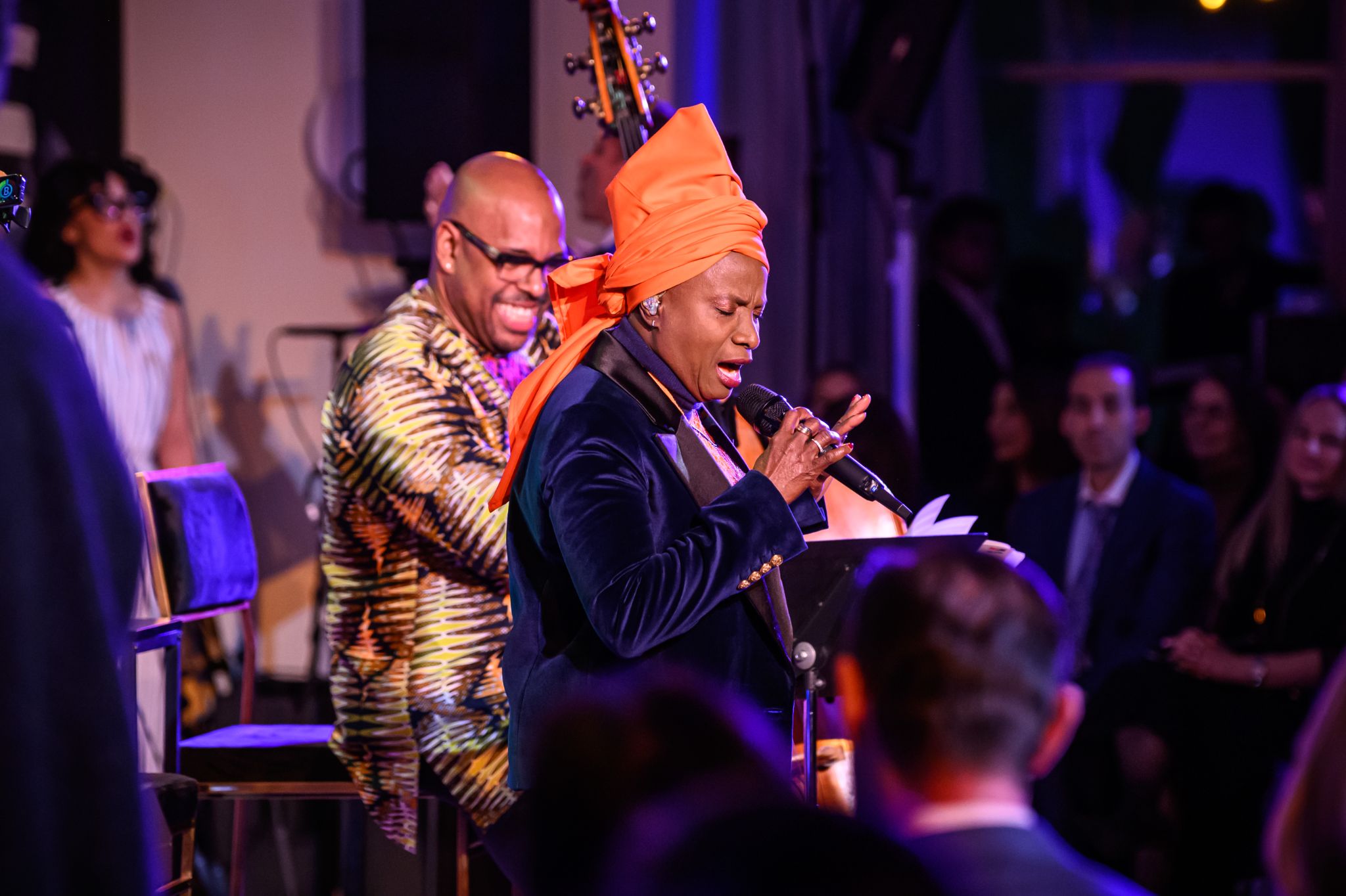 ANGÉLIQUE KIDJO + CHRISTIAN McBRIDE Perform at RALPH PUCCI (New York) to benefit JAZZ HOUSE KiDS