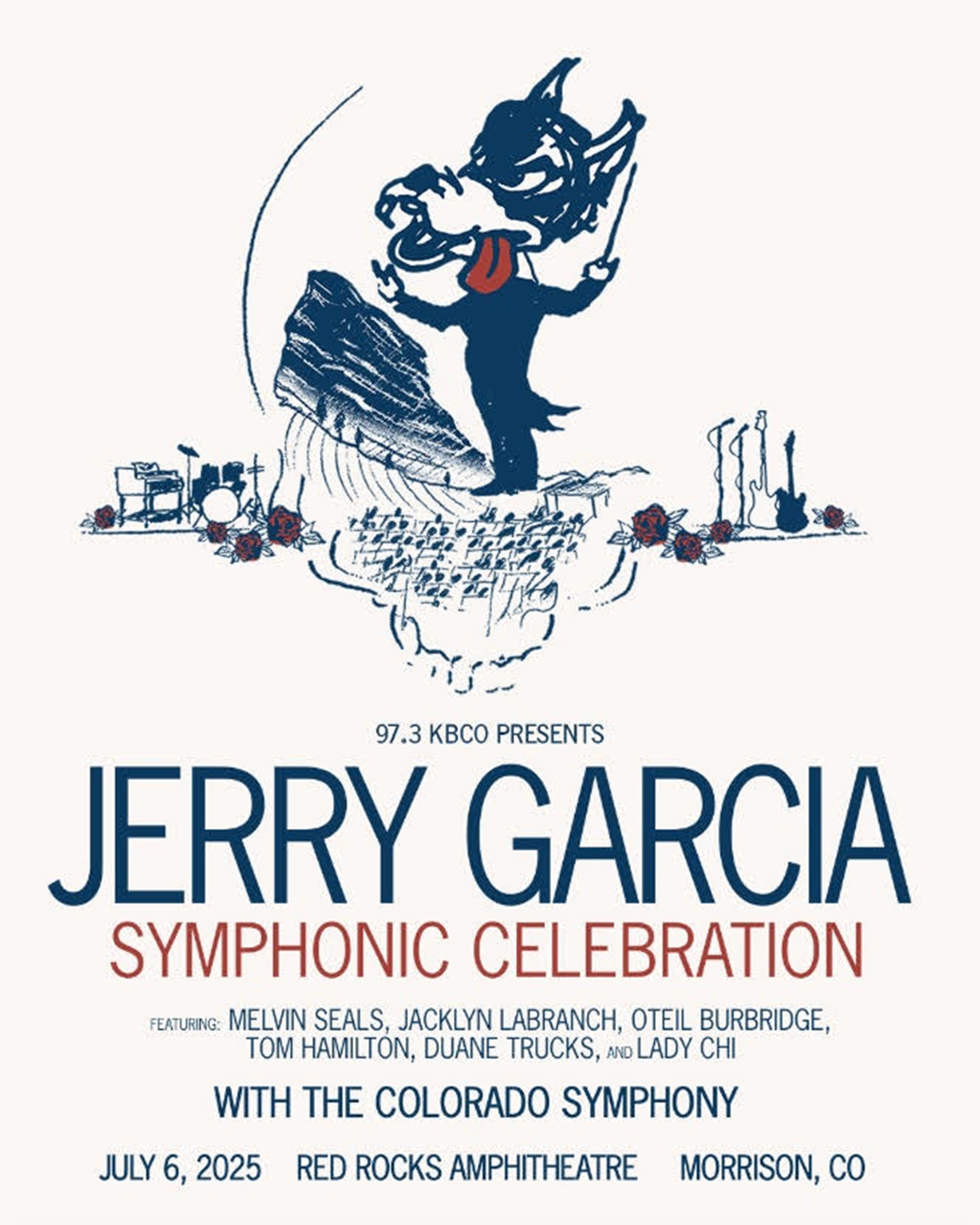 Jerry Garcia Symphonic Celebration Returns to Red Rocks