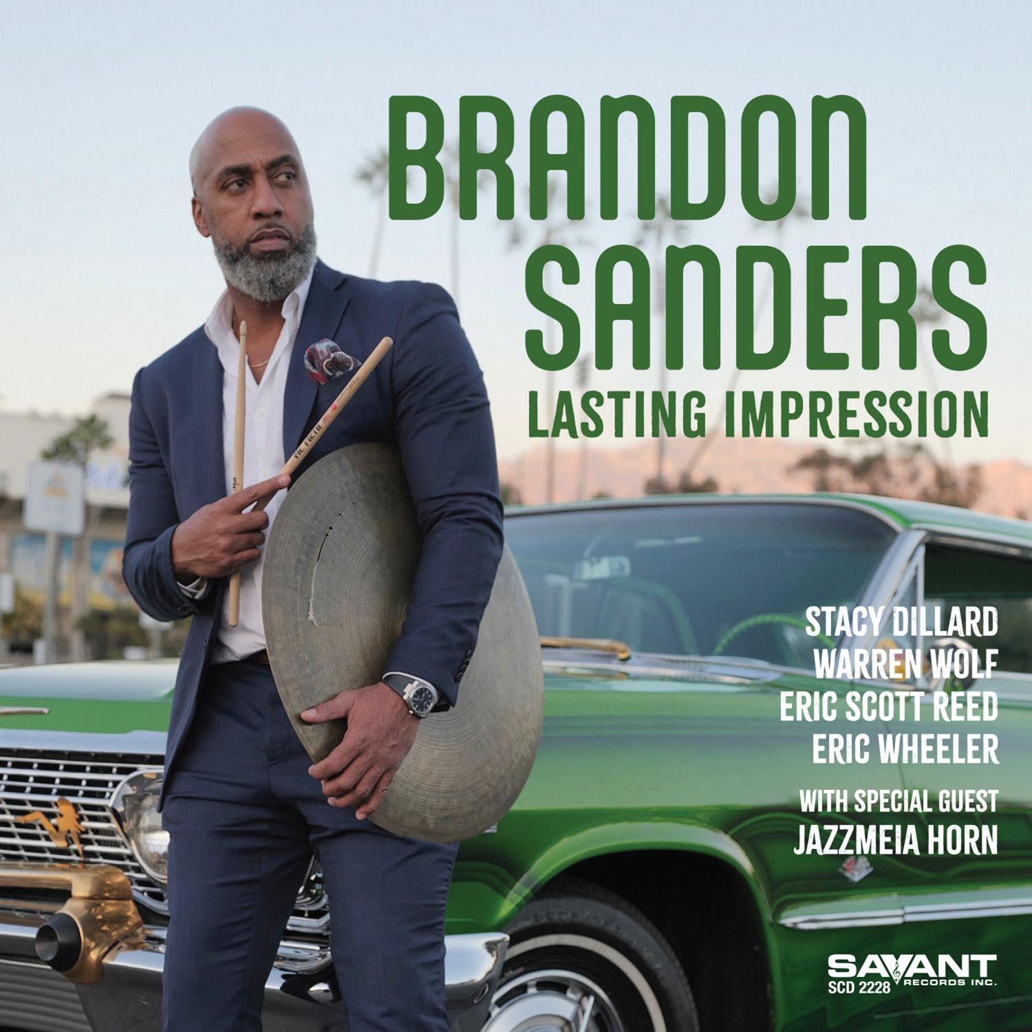 A soulful rendition of "Until You Come Back To Me," featuring vocalist Jazzmeia Horn, is the first single from drummer Brandon Sanders’ deeply swinging third album Lasting Impression