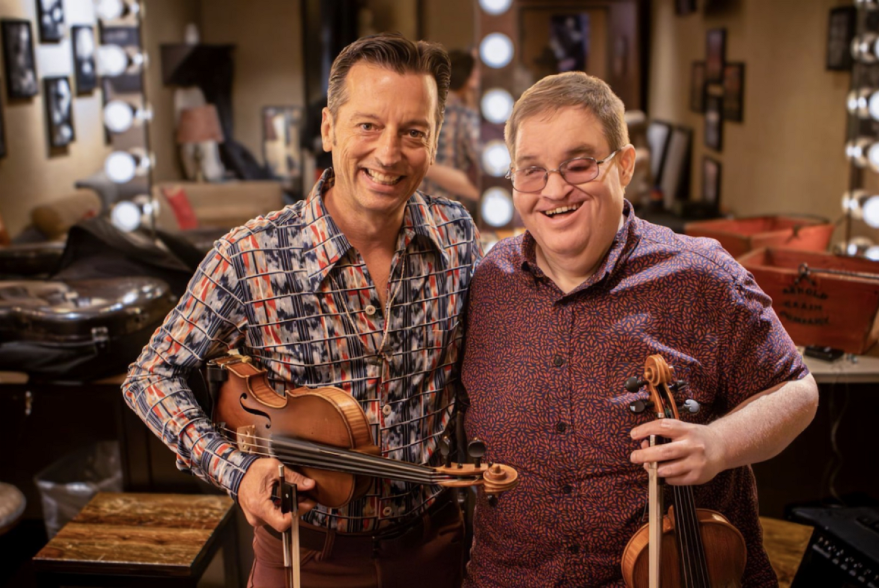 Jason Carter and Michael Cleveland Release 2nd Single from Forthcoming Album Fiddle Titans Set to Debut "Outrun The Rain"