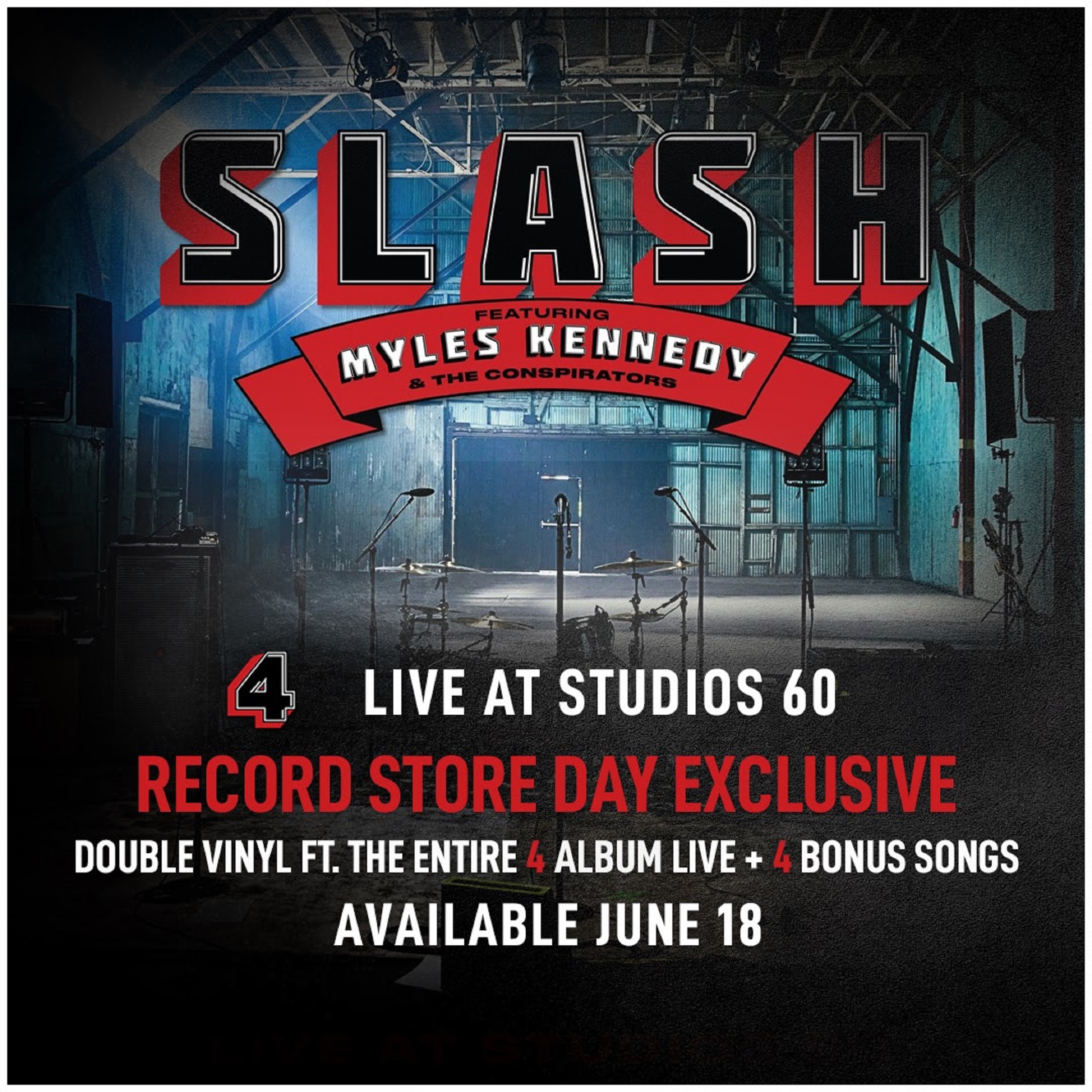 Slash feat Kennedy Miles and The Conspirators Living The Dream Tour Live  Album Cover Sticker