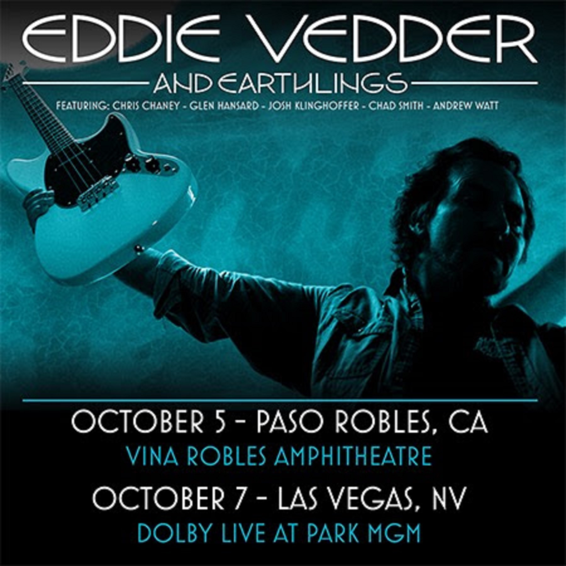 New Eddie Vedder Earthlings Dates