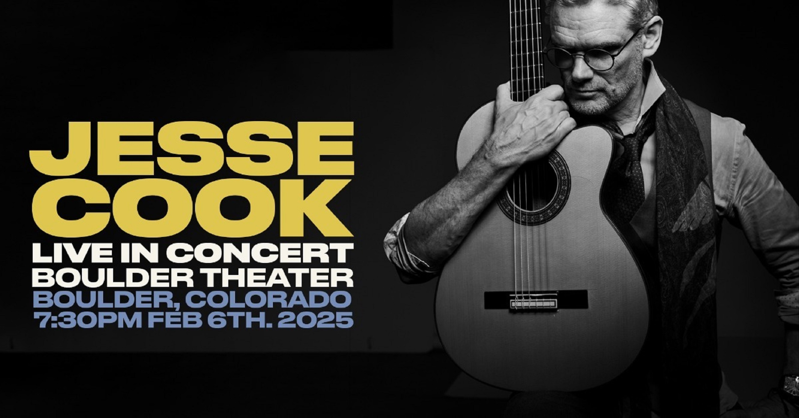 JESSE COOK RETURNS TO BOULDER THEATER FOR A SPECTACULAR PERFORMANCE