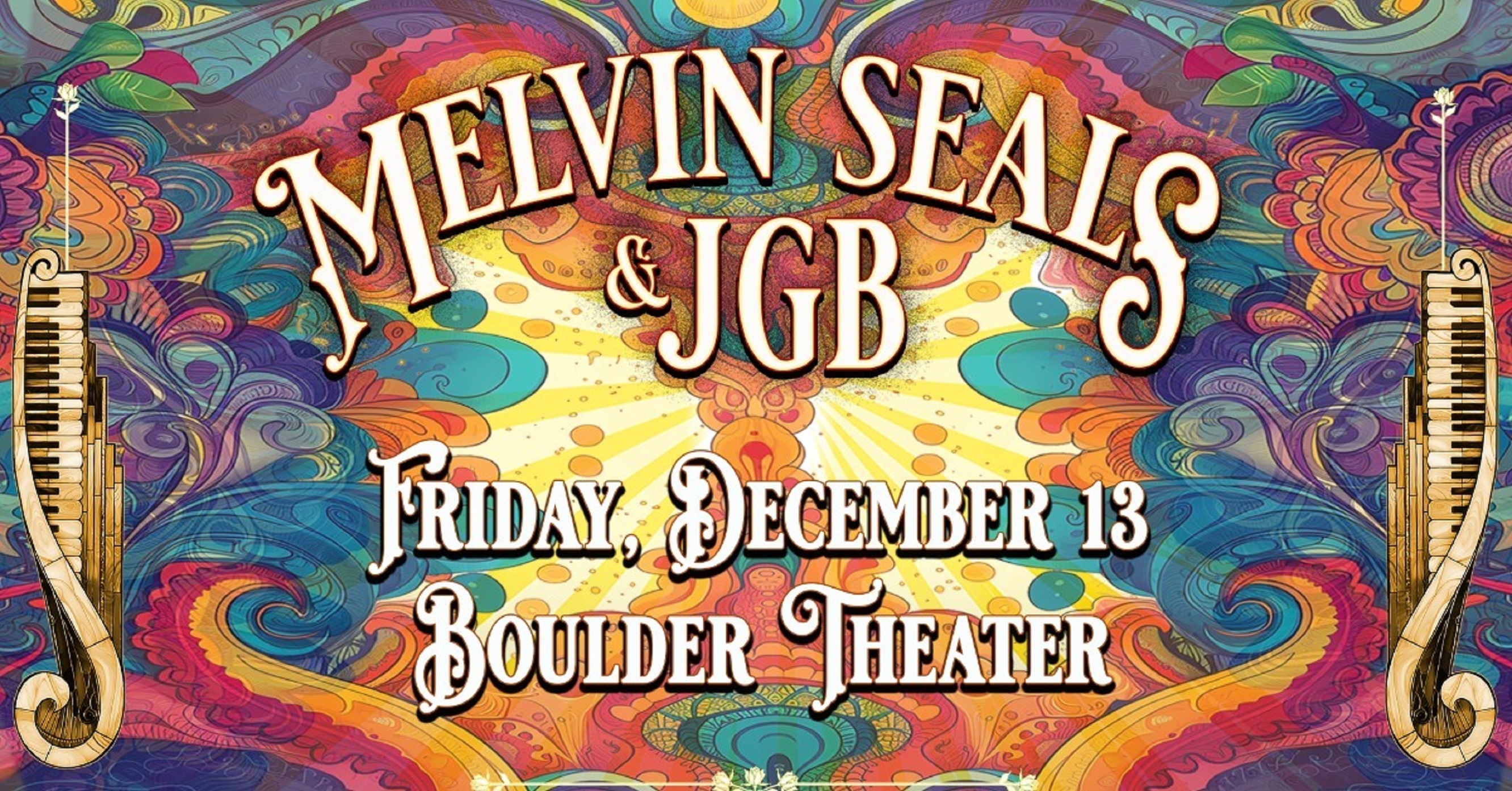 Melvin Seals & JGB to Perform at Boulder Theater – December 13, 2024