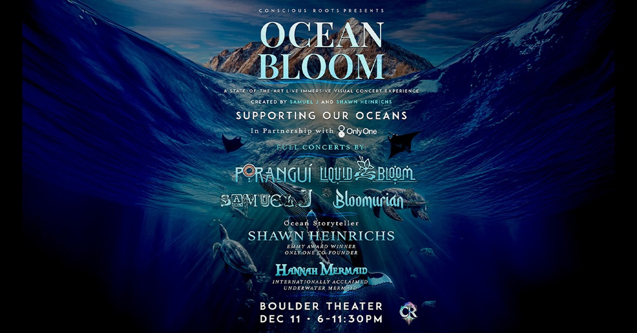 Ocean Bloom at Boulder Theater: A Visual and Sonic Journey to the Ocean’s Heart