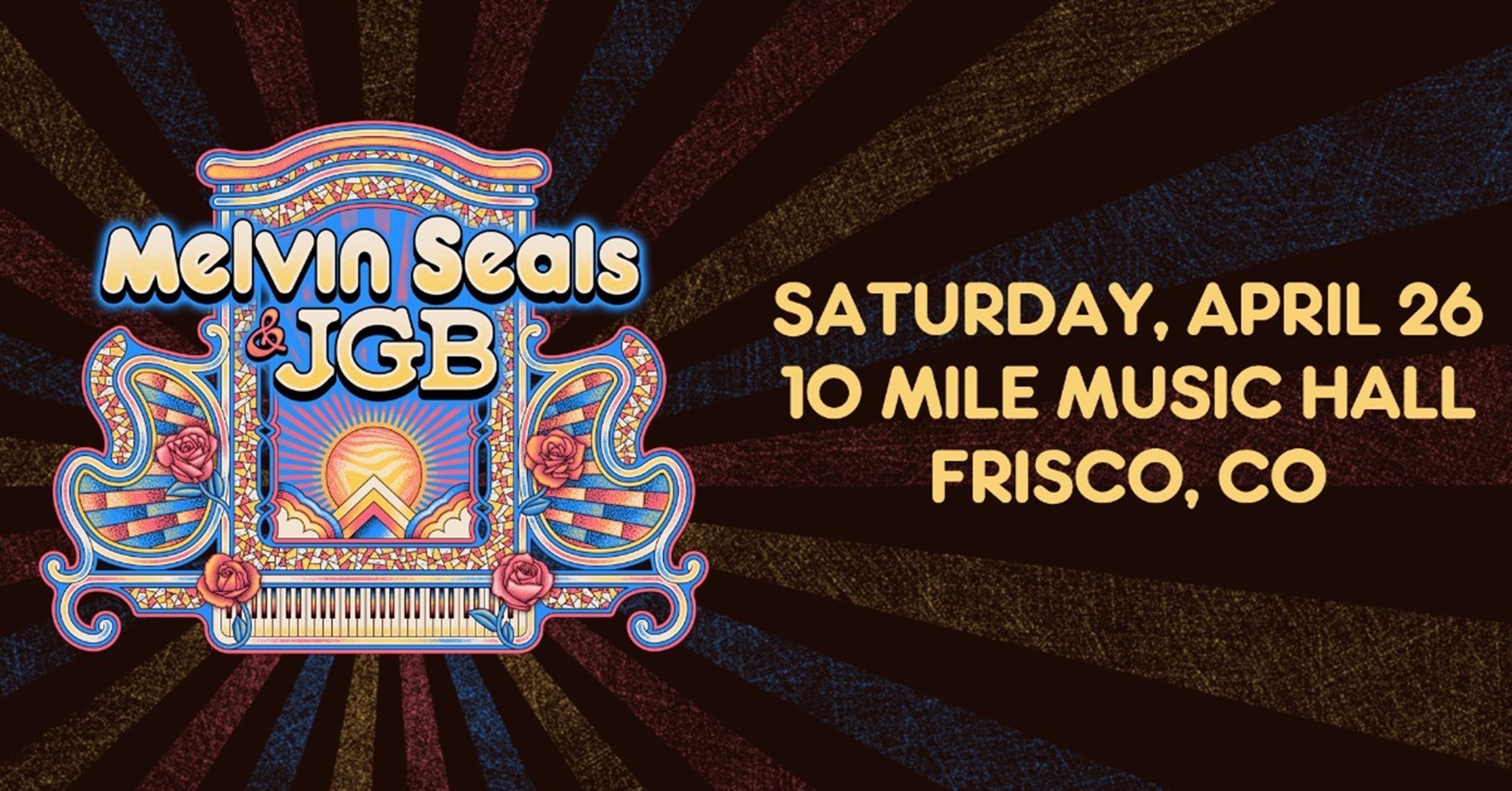 Z2 Entertainment Presents: Melvin Seals & JGB Live at 10 Mile Music Hall