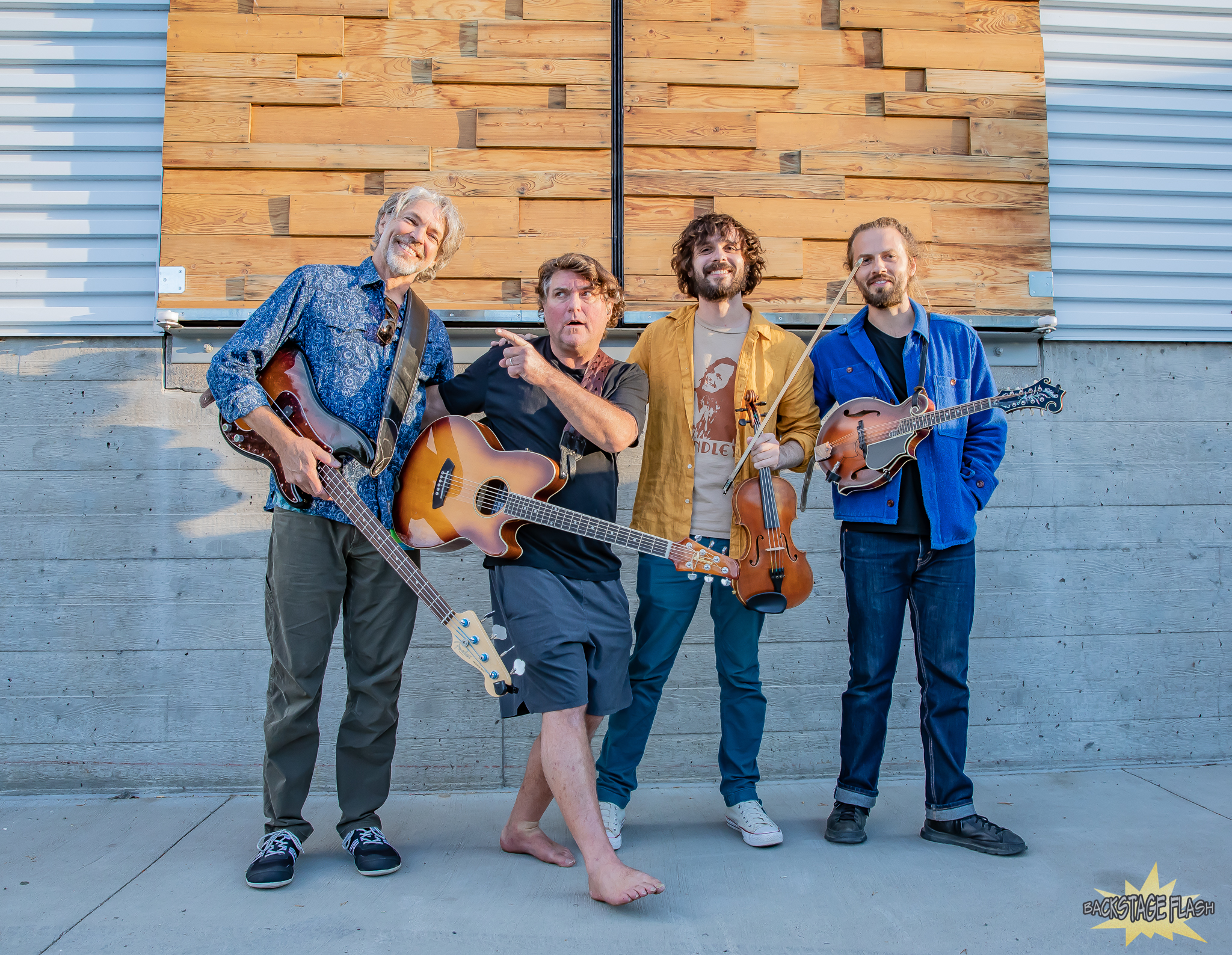 John Mailander with Keller Williams Grateful grass | Photo by Backstage Flash