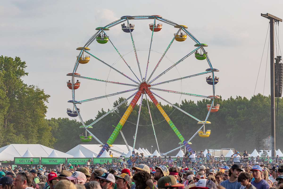 It's not a Phish festival without a token ferris wheel | Mondegreen