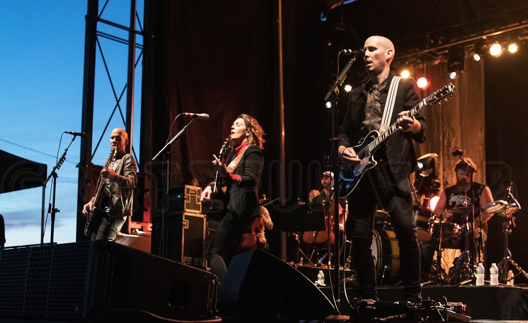 Brandi Carlile and her band | Thompson's Point