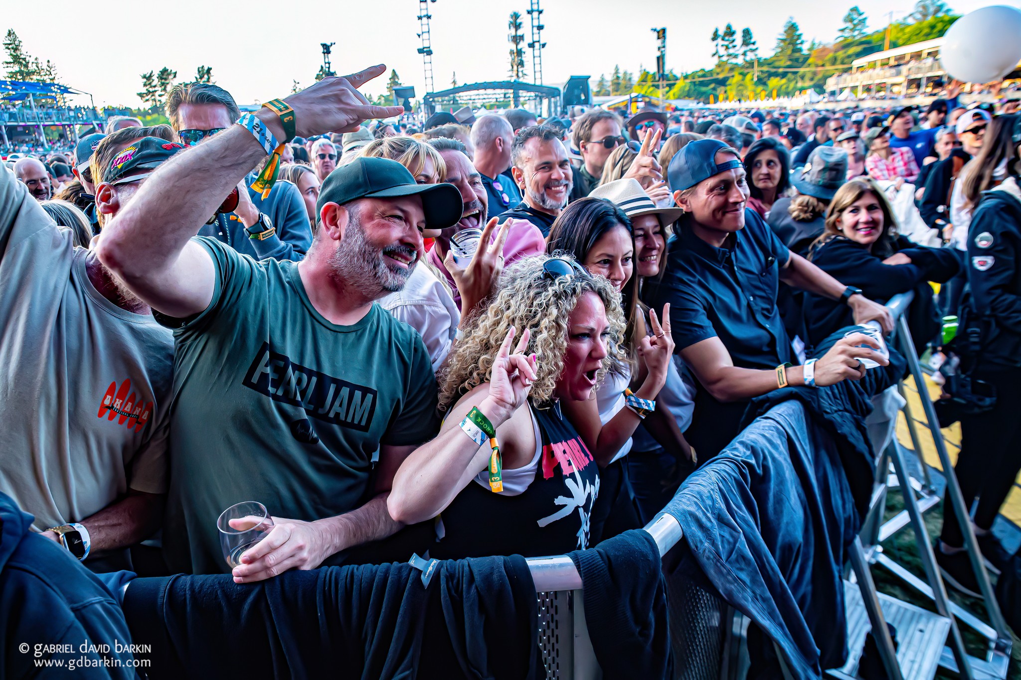 Pearl Jam fans at BottleRock Napa Valley