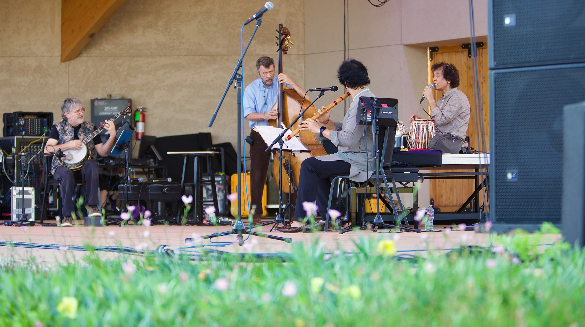 Béla, Edgar, Rakesh, and Zakir