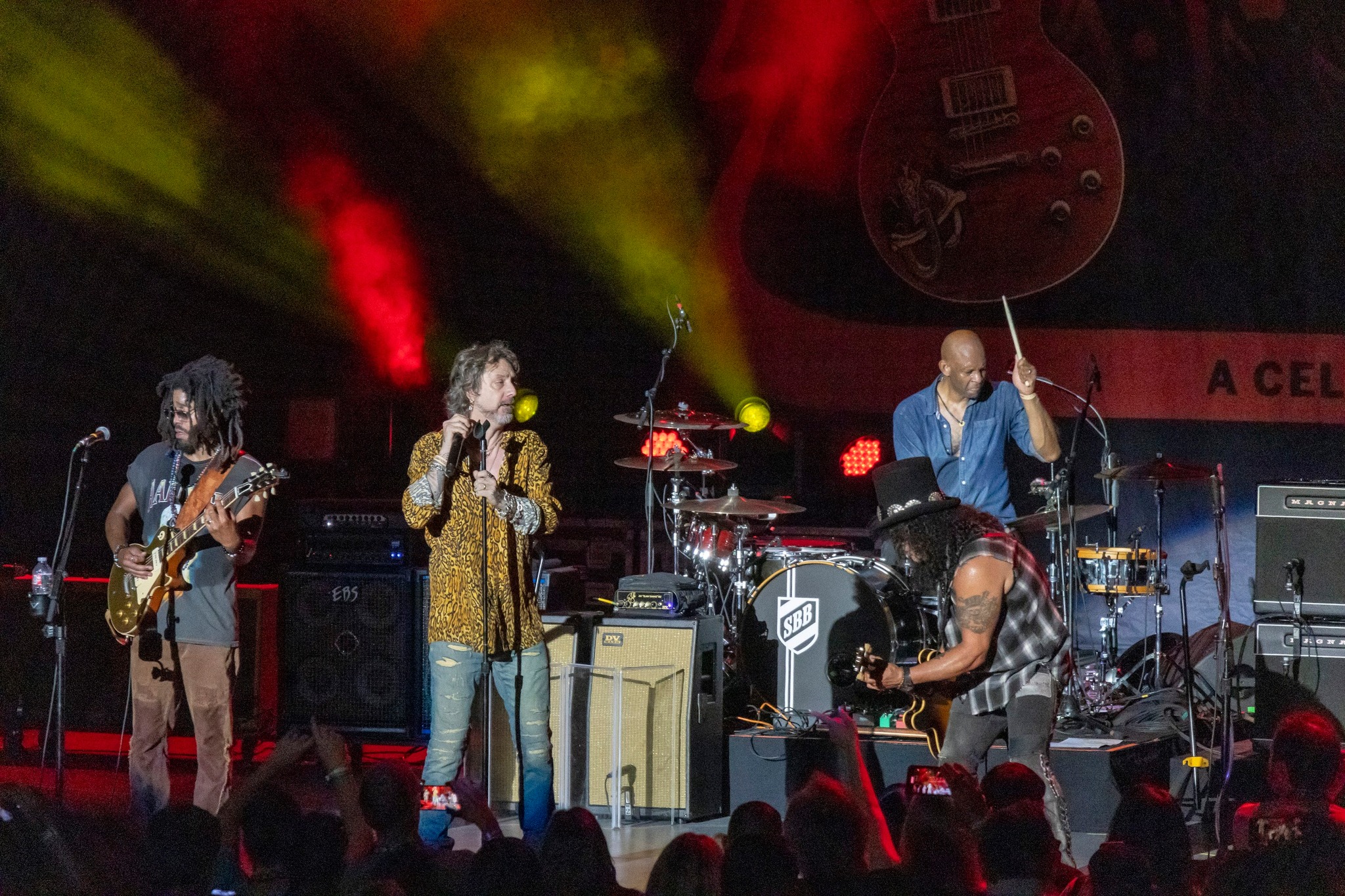 Chris Robinson sitting in with Slash Blues Band | Hollywood, CA