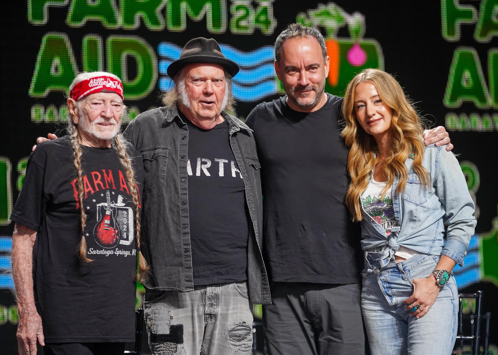 Willie, Neil Young, Dave Matthews, and Margo Price