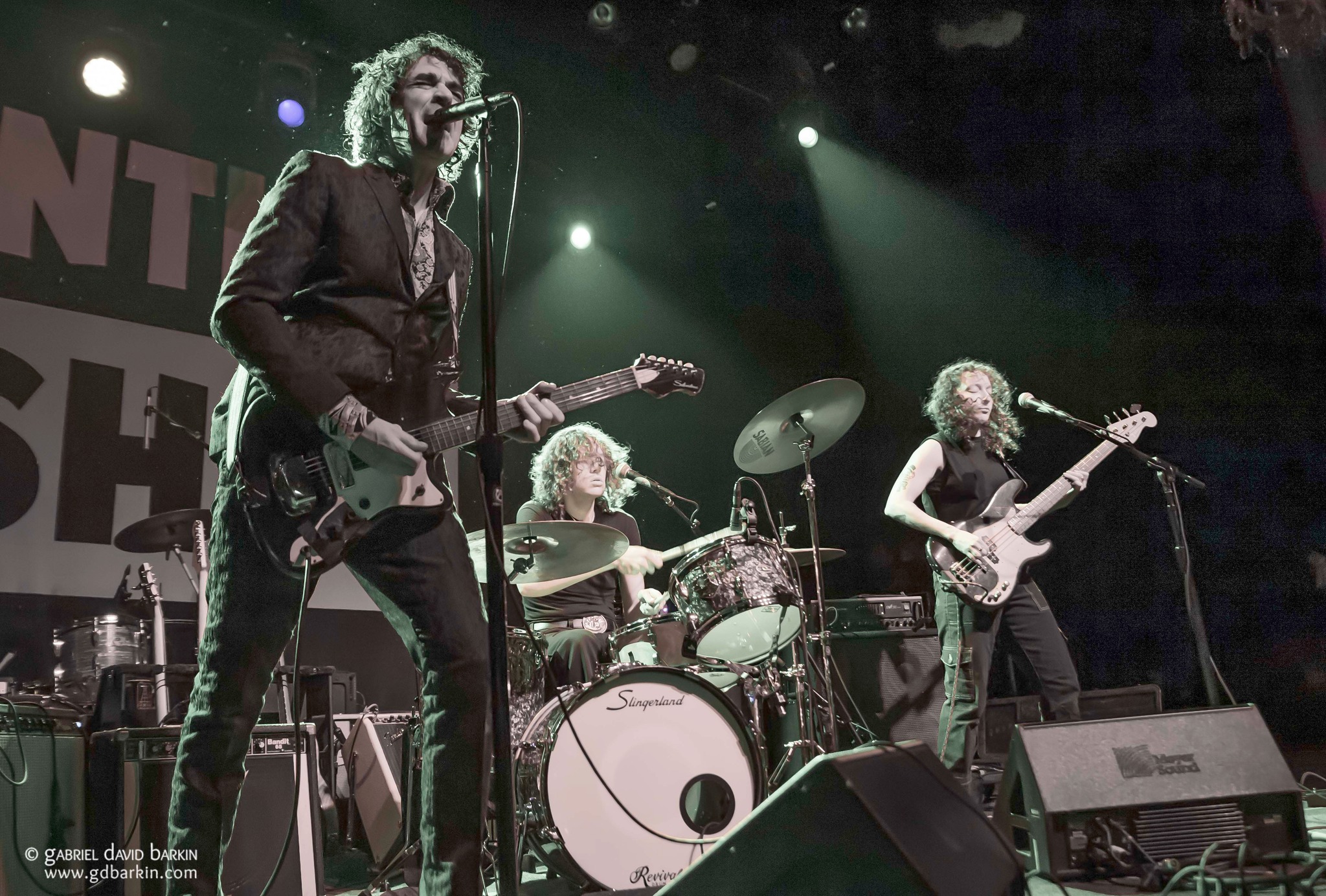 Jon Spencer and his band