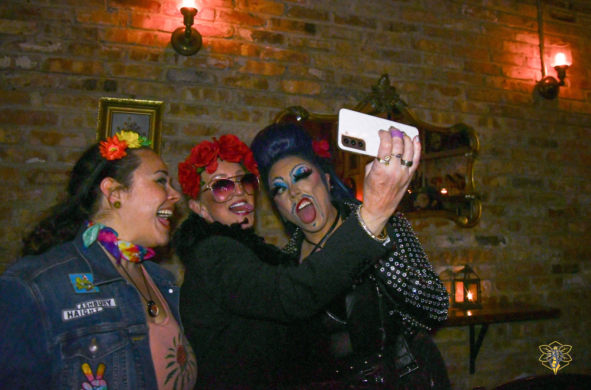 Big Daddy Bertha, aka Melody Walker, meet n greeting with fans at the Tack Room