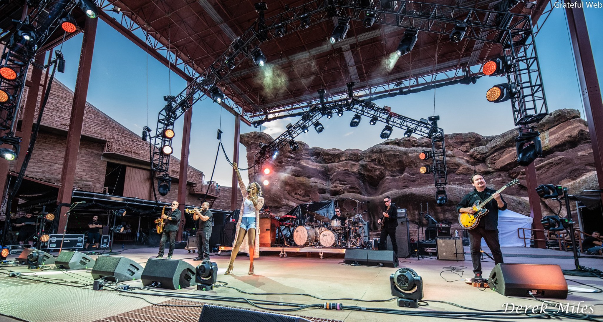Erica Falls with Galactic | Red Rocks Amphitheatre