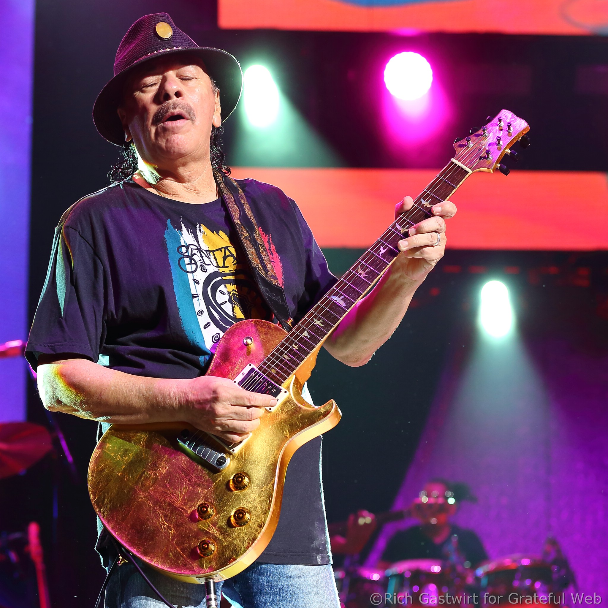 Carlos Santana - photo by Rich Gastwirt