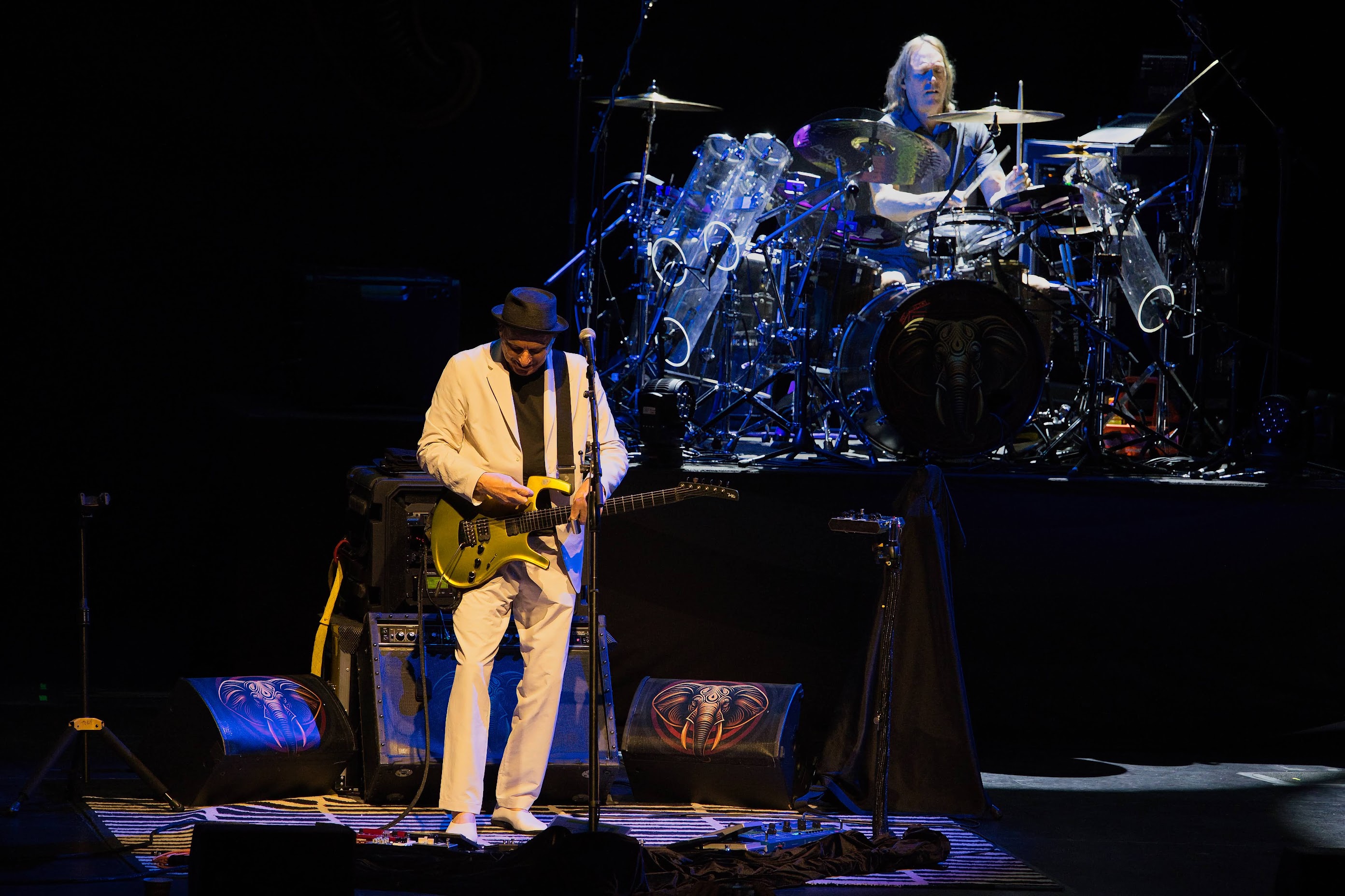 Adrian Belew and Danny Carey