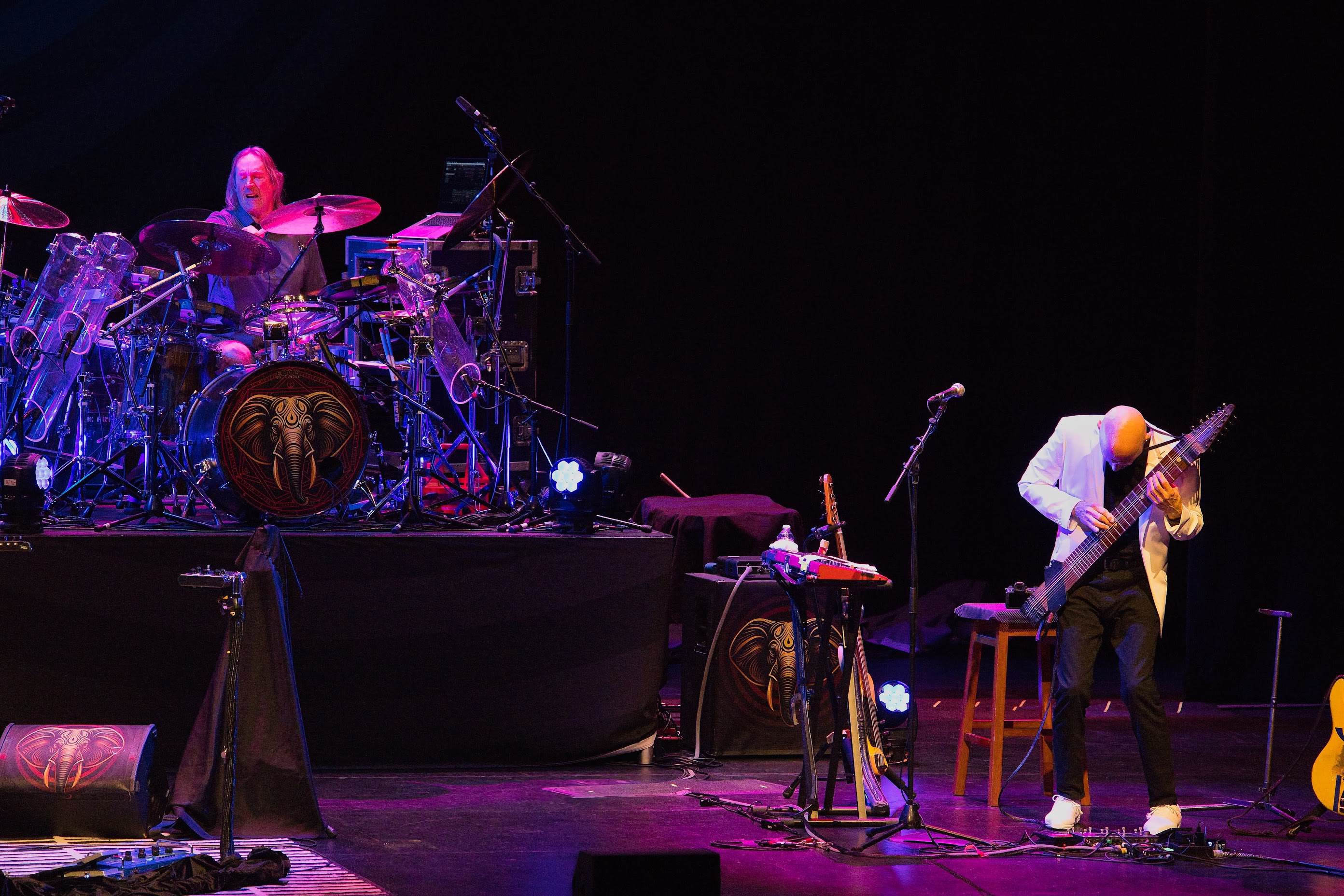 Danny Carey and Tony Levin