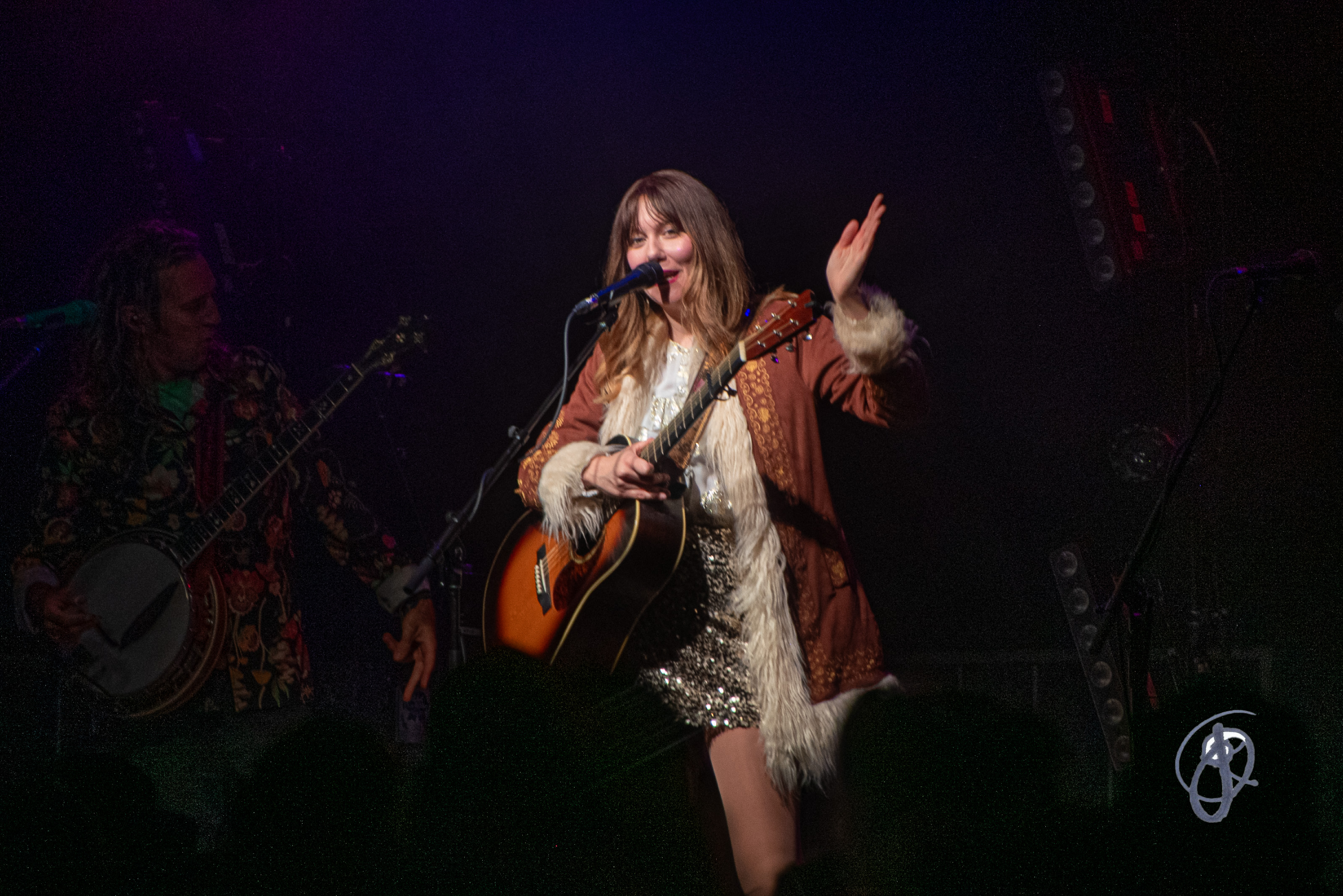 Molly Tuttle on stage at Shoe Fest | 2024