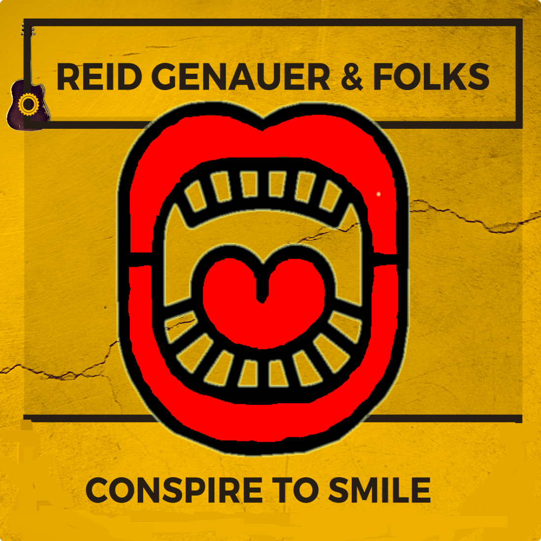 Reid Genauer & Folks “Conspire To Smile”. Announce upcoming album, social media thought experiment and Kickstarter beginning Feb 1 2018 