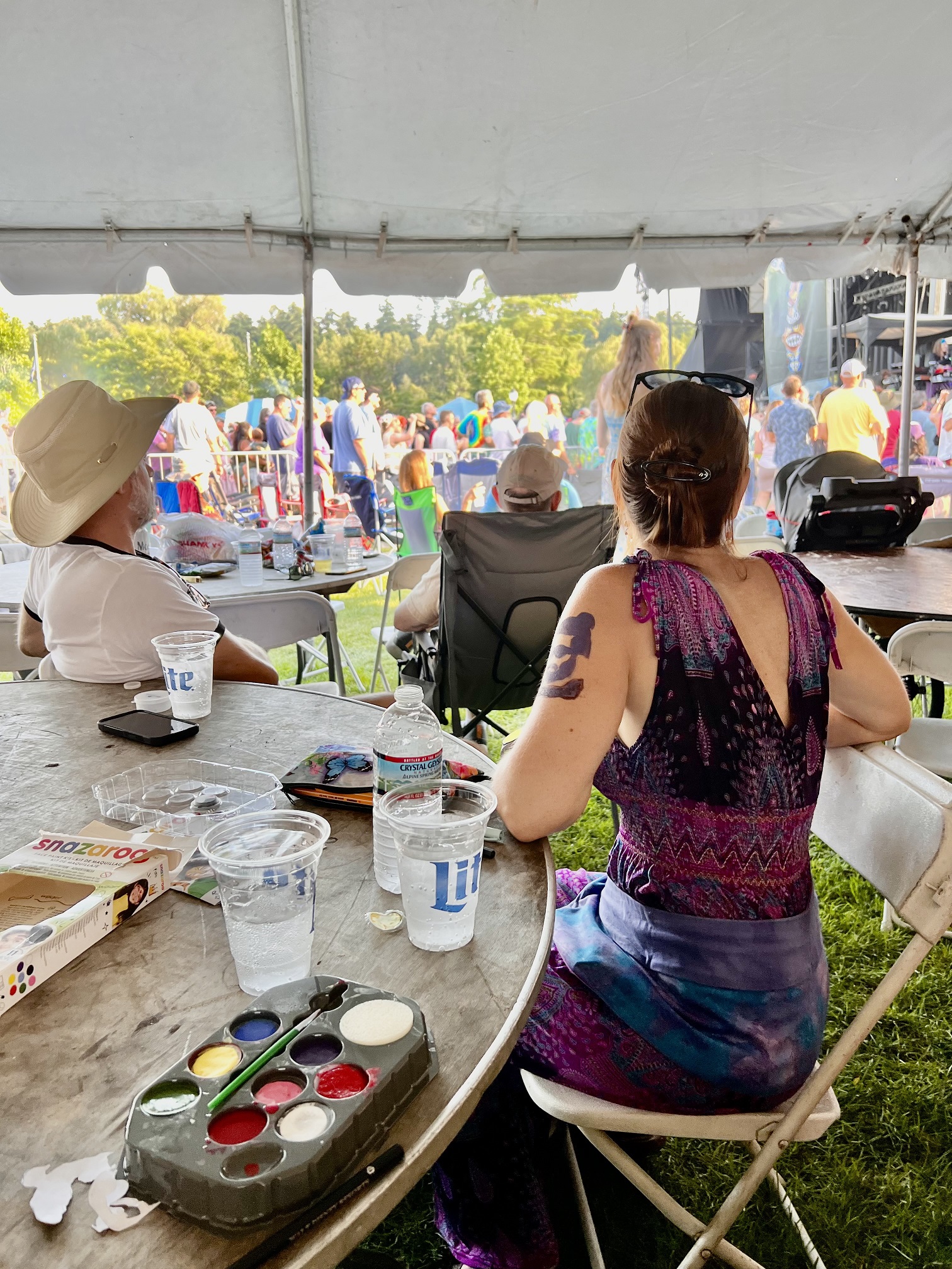 Daytime VIP Vibes at ADK 2023 - photo by Marinda Snow