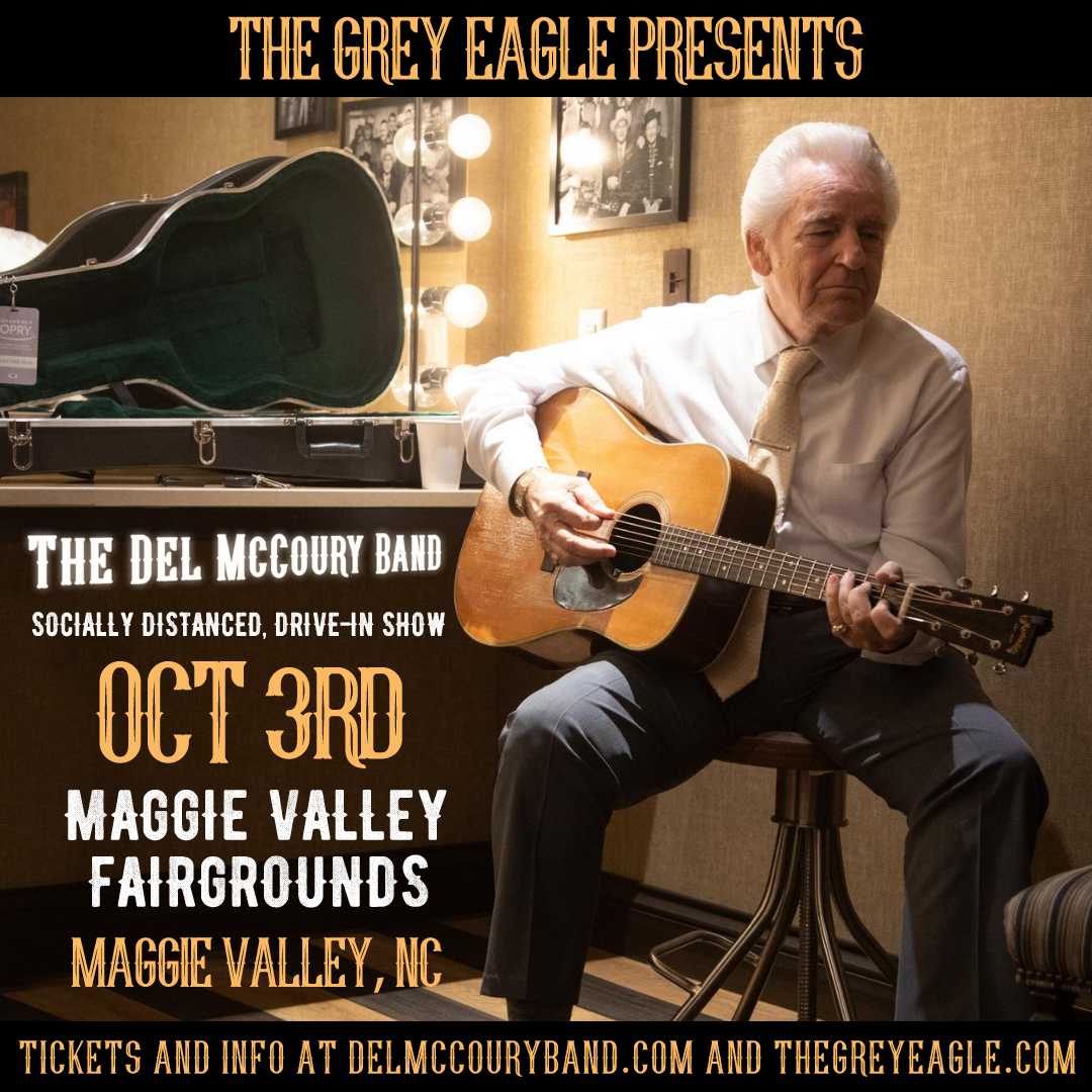 Del McCoury on Oct. 3rd