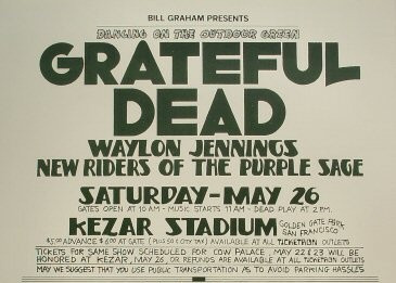 5/26/73 - Kezar Stadium