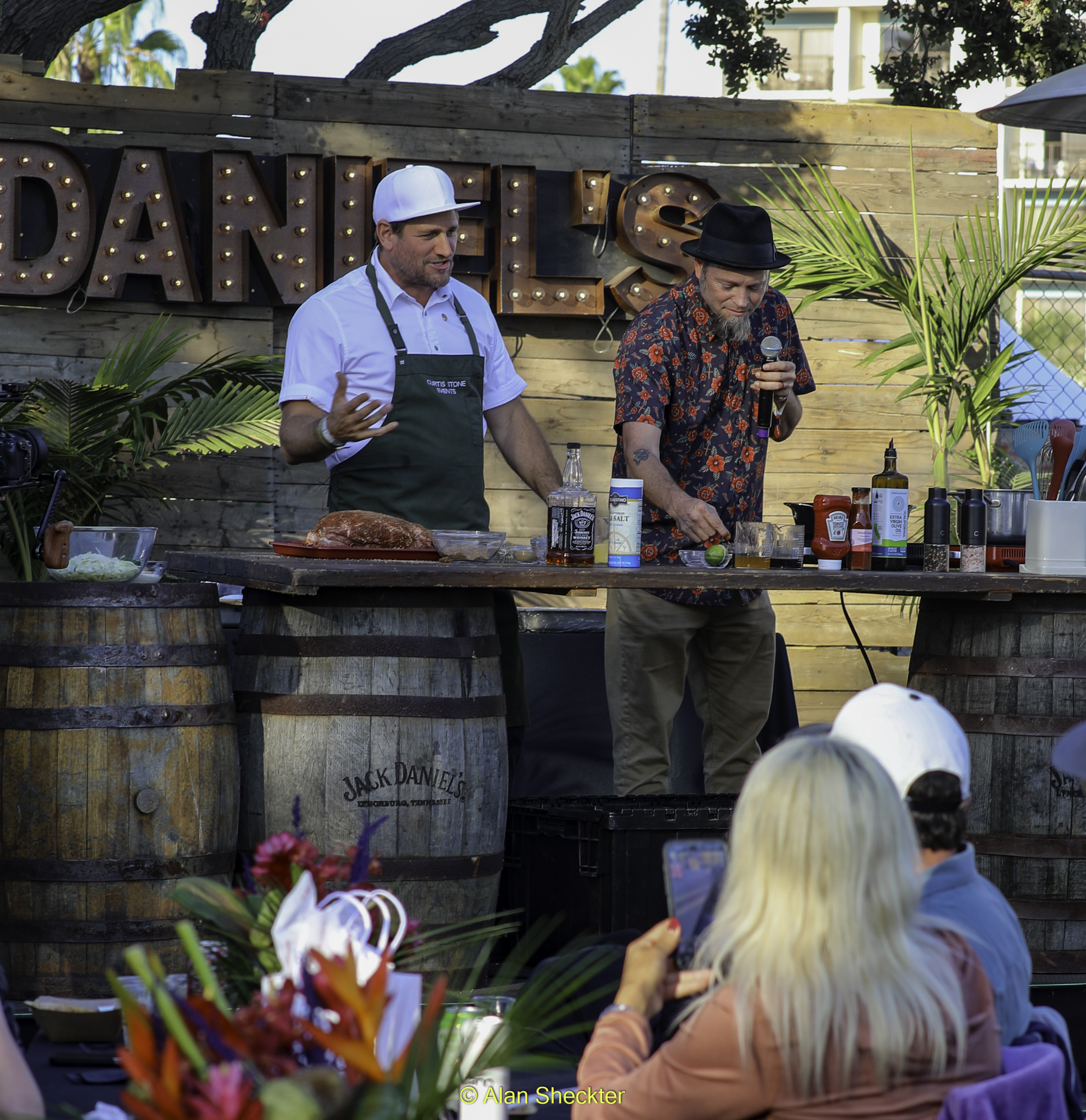 Chef Curtis Stone with Fortunate Youth’s Dan Kelly