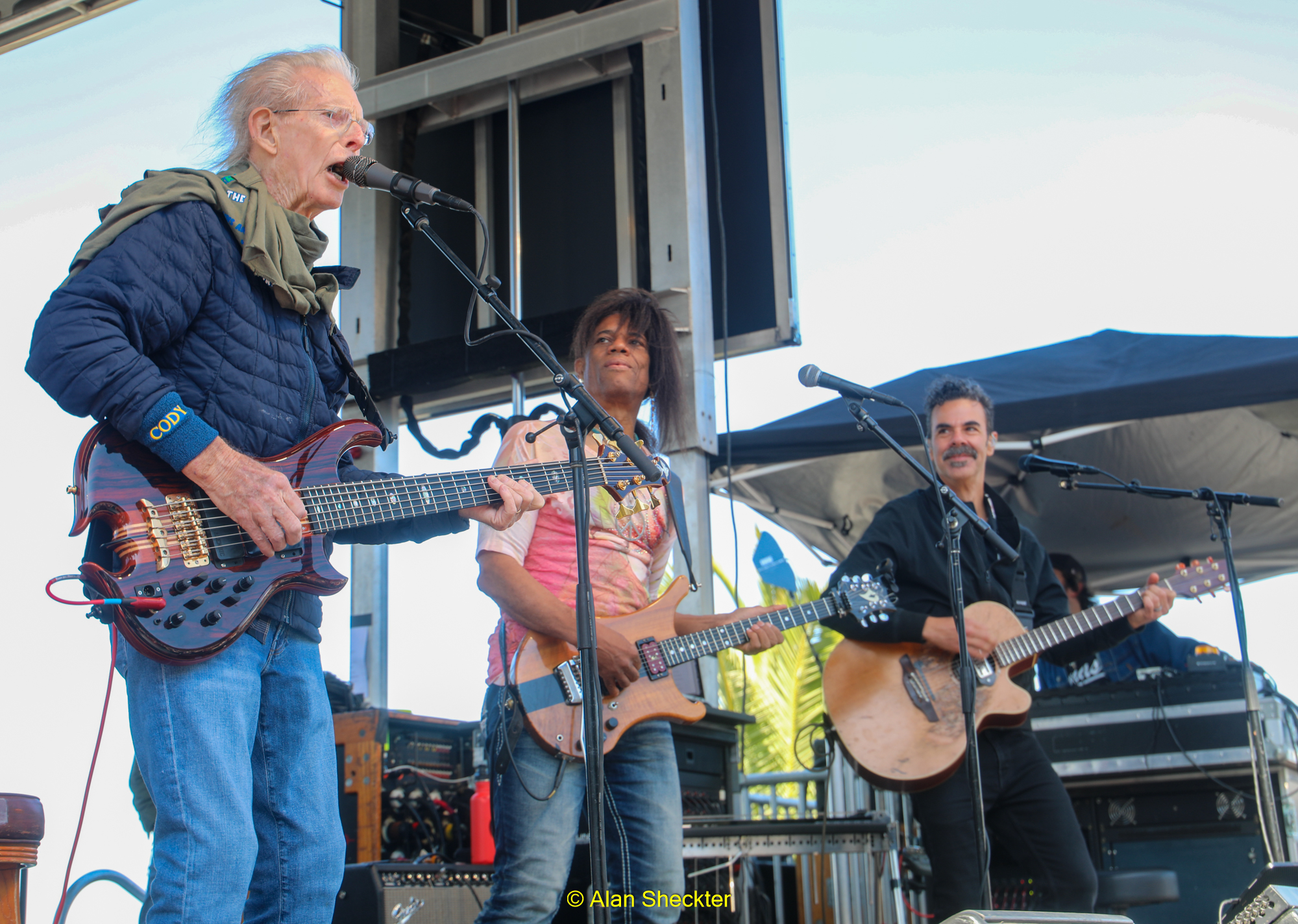 Phil, Stanley Jordan, and Lebo | McNears Beach Park