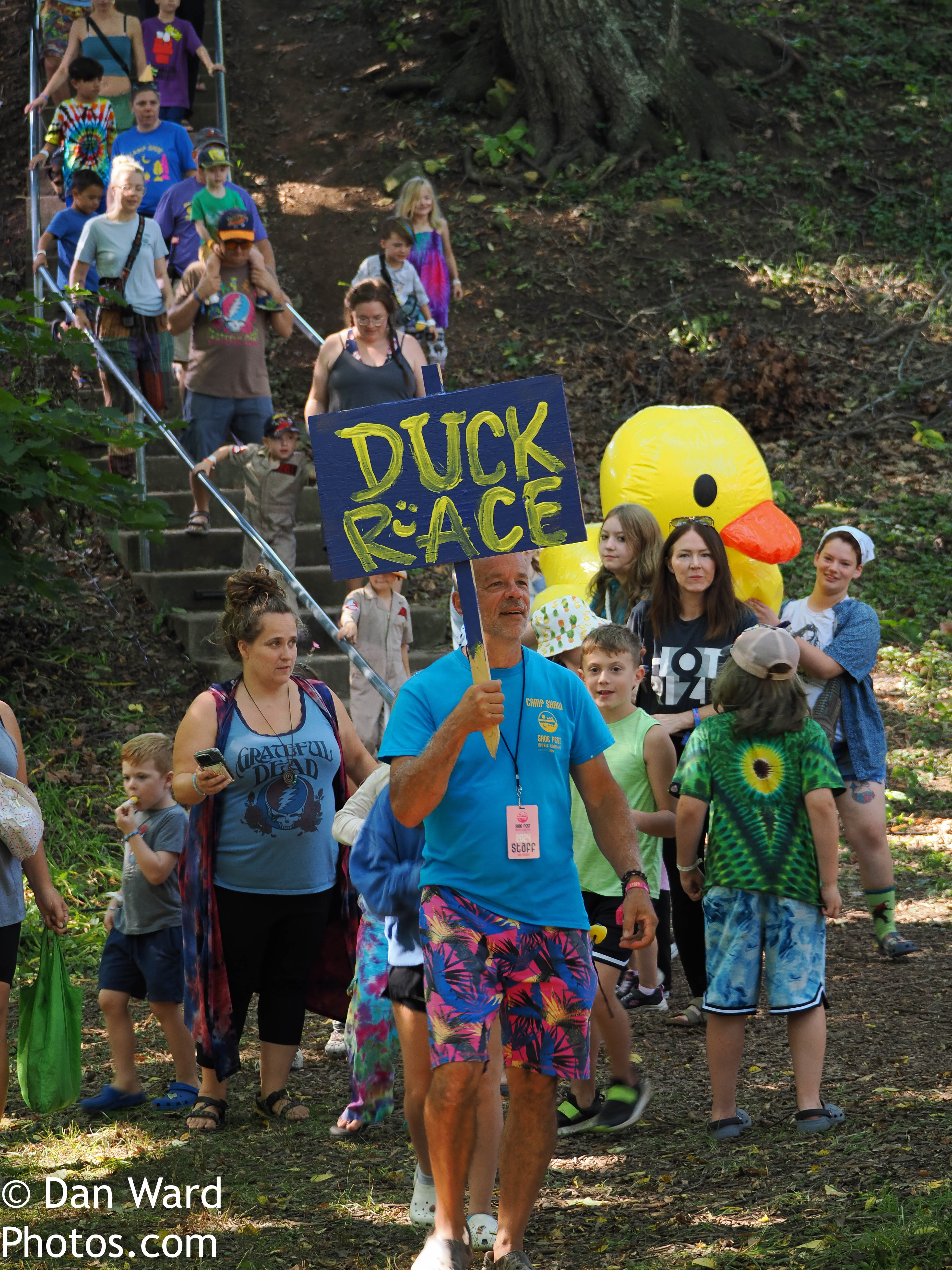 Duck Race for the kids