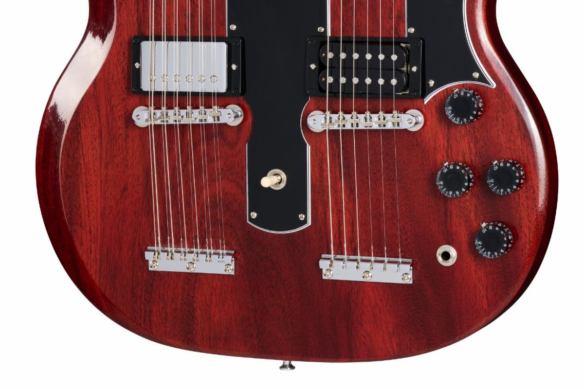 Gibson Custom Jimmy Page EDS-1275 Doubleneck VOS close-up