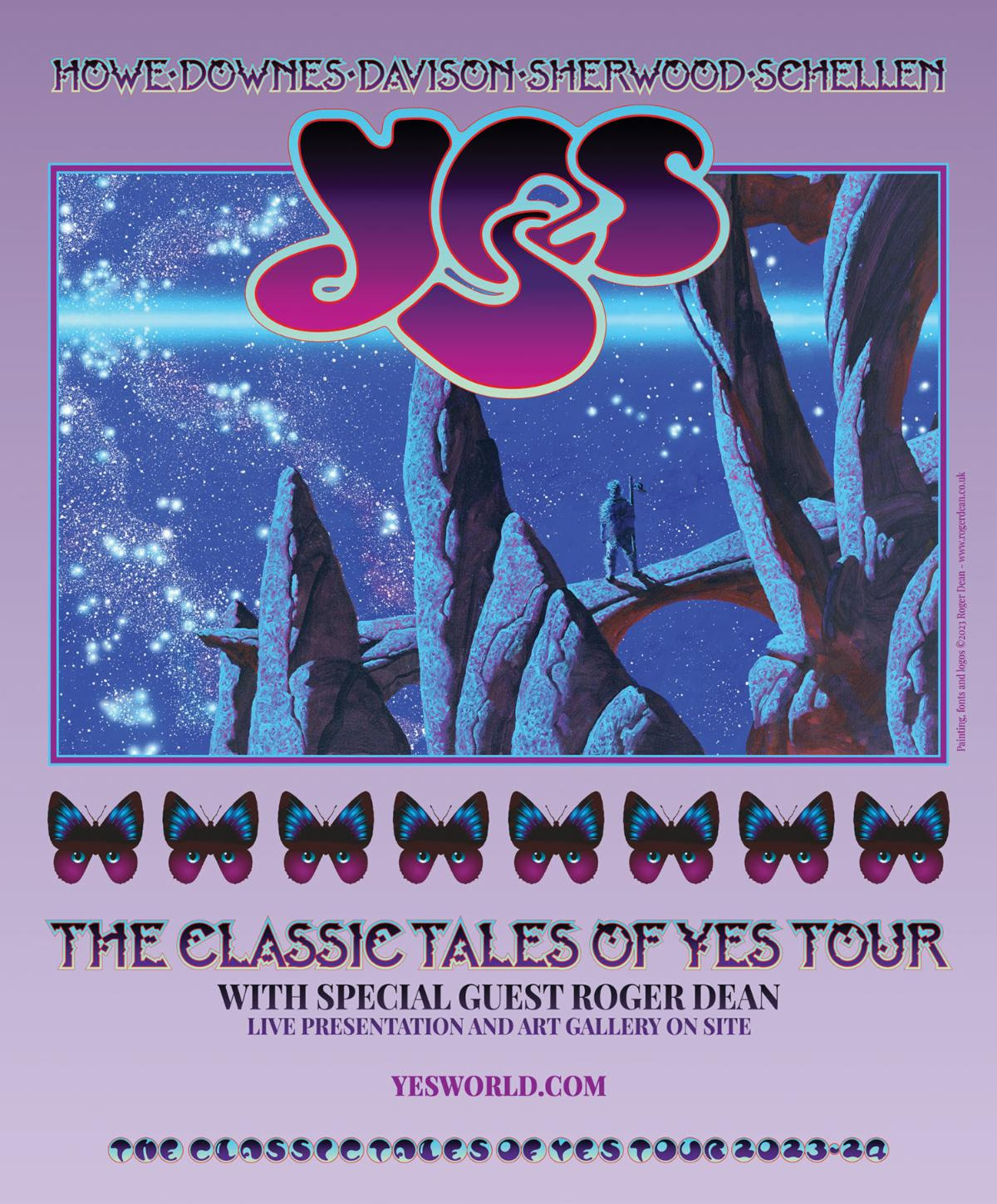 YES on tour