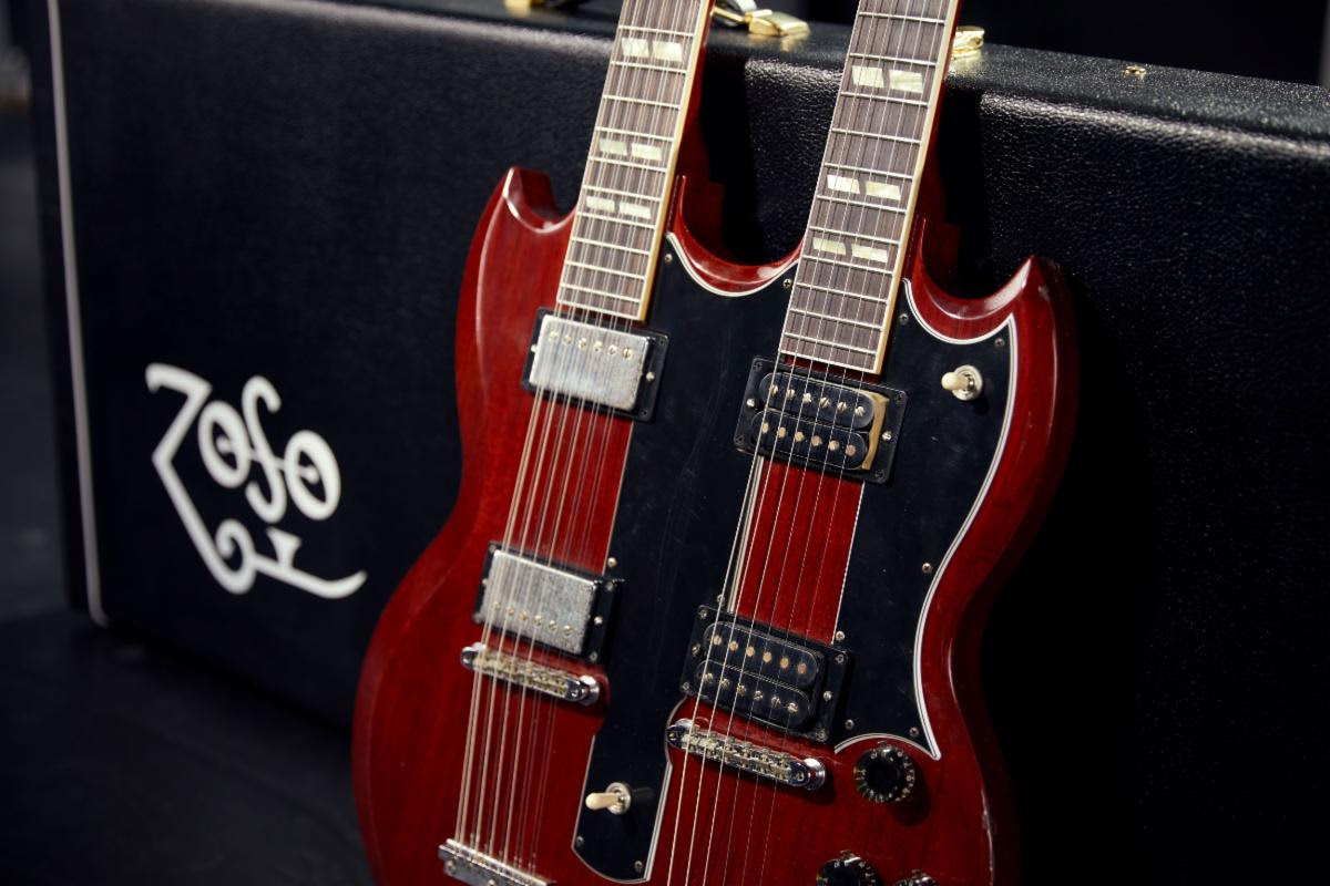 Gibson Announces Jimmy Page 1969 Eds 1275 Doubleneck Collectors Edition One Of The Most 3551