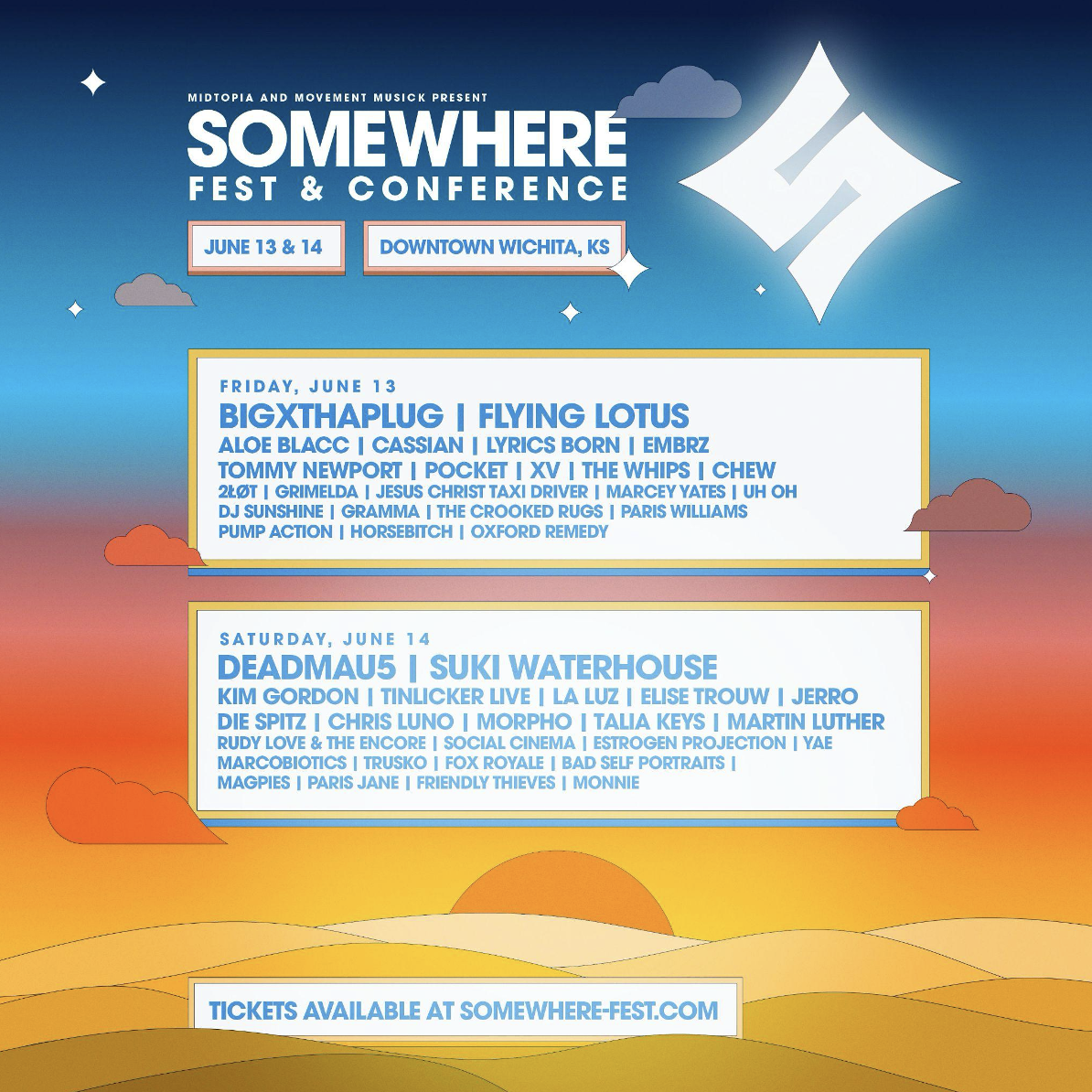    Somewhere Festival & Conference Announces 2025 Return with Deadmau5, Suki Waterhouse, BigXthaPlug, Flying Lotus, and More