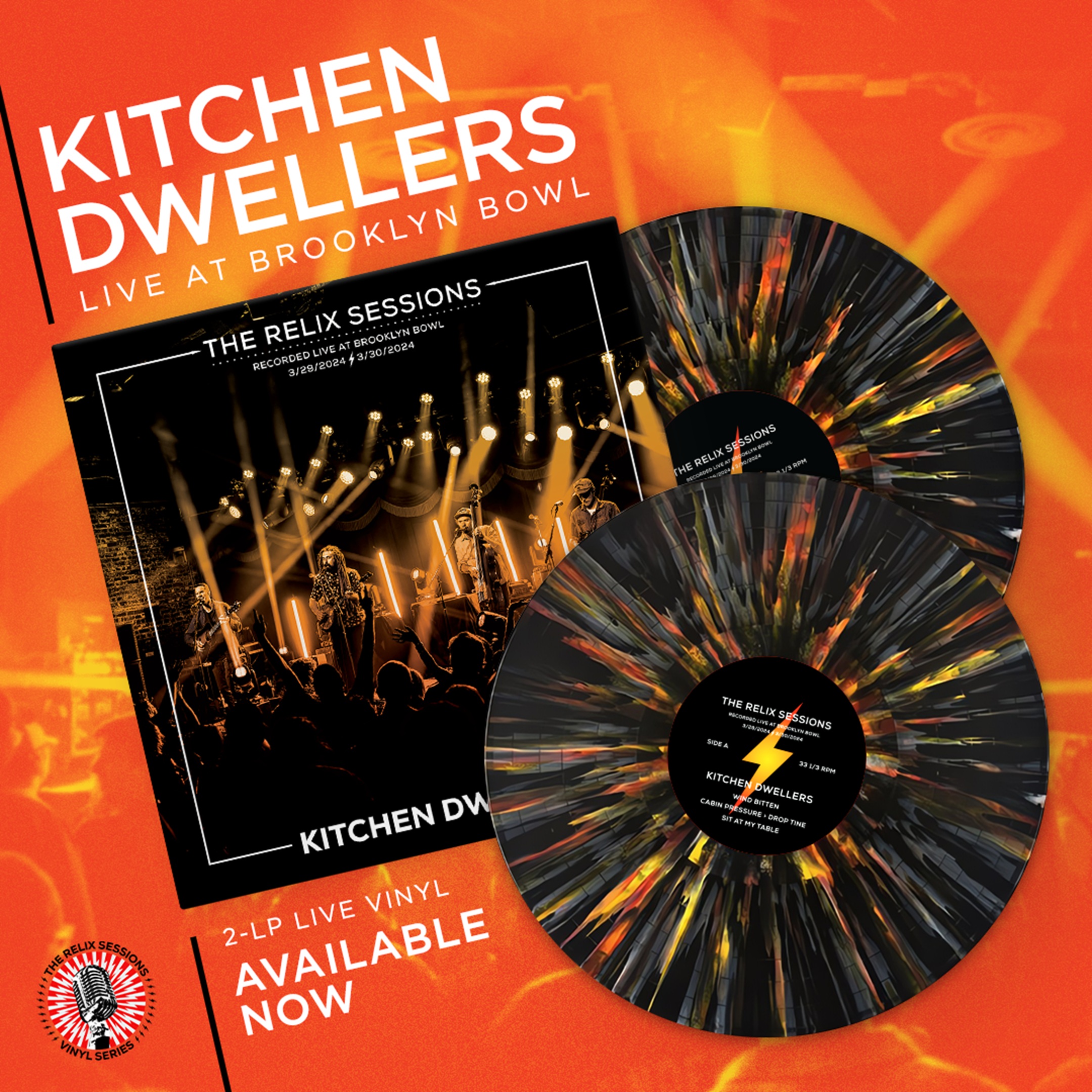 Kitchen Dwellers release new live album, Live at Brooklyn Bowl - The Relix Sessions