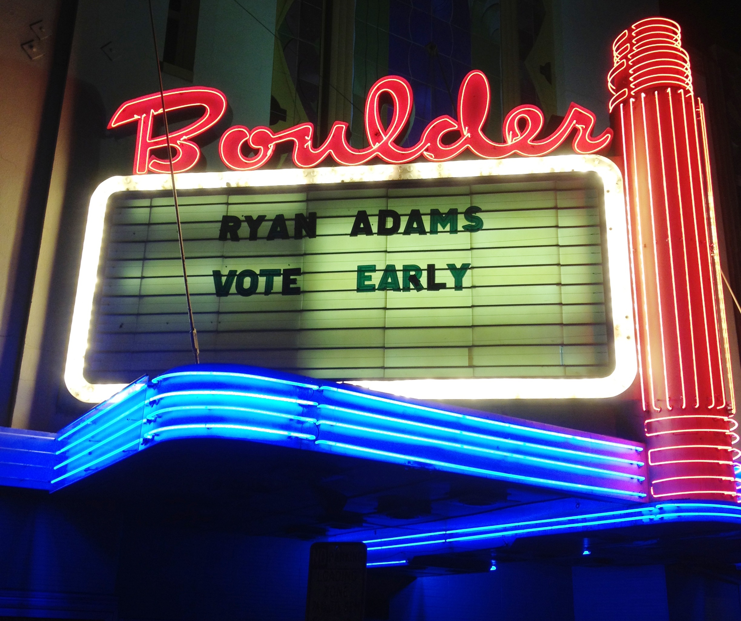 Ryan Adams Shows Support for Obama with Acoustic Show in Boulder