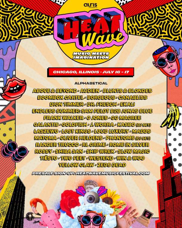 Heatwave Music Festival announces Chicago debut | Grateful Web