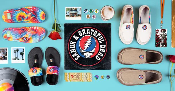 Sanuk Drops Sustainable Capsule Collection With The Grateful Dead