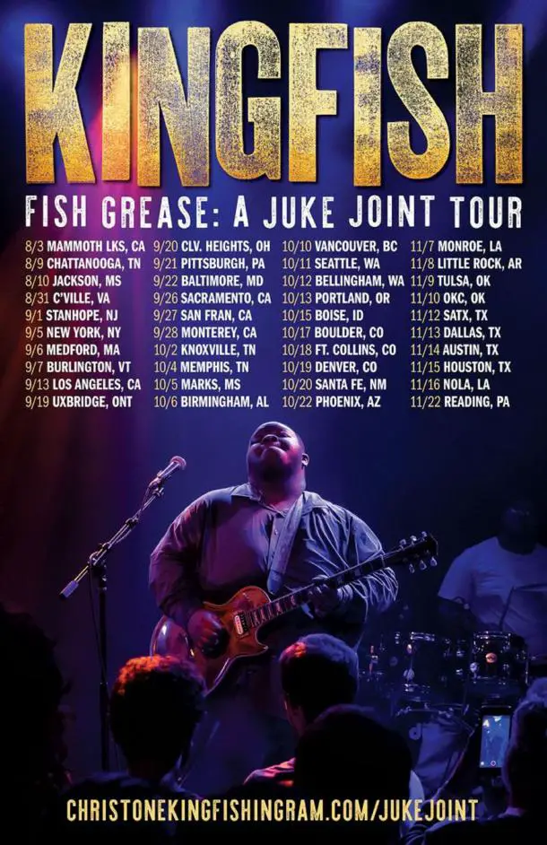 Christone "Kingfish" Ingram Announces First Headlining Tour Grateful Web