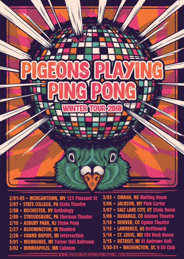 Pigeons Playing Ping Pong Announces Multi-Night Runs in Morgantown & D ...